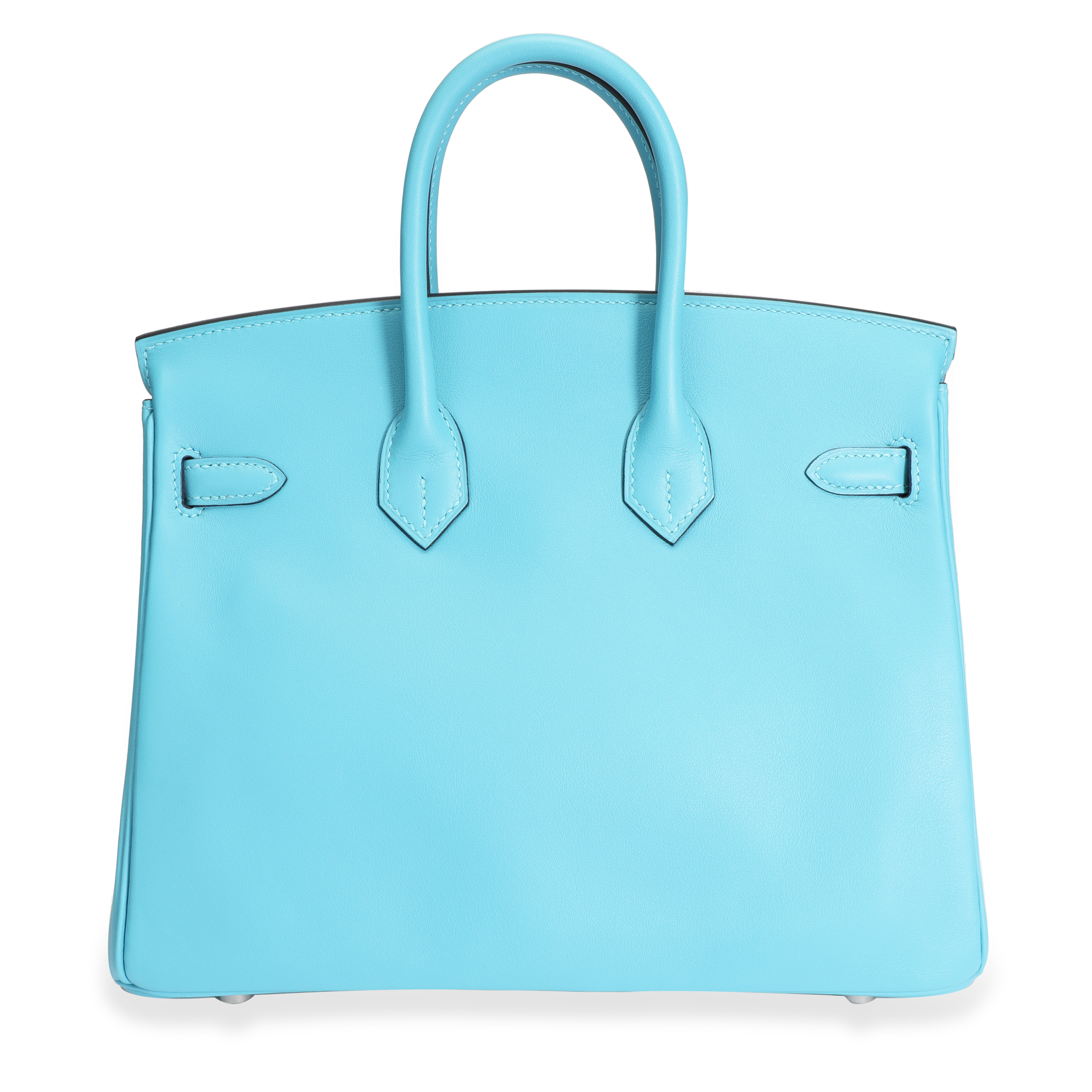 Hermès Bleu Du Nord Swift Leather Birkin 25 with Palladium Hardware-2