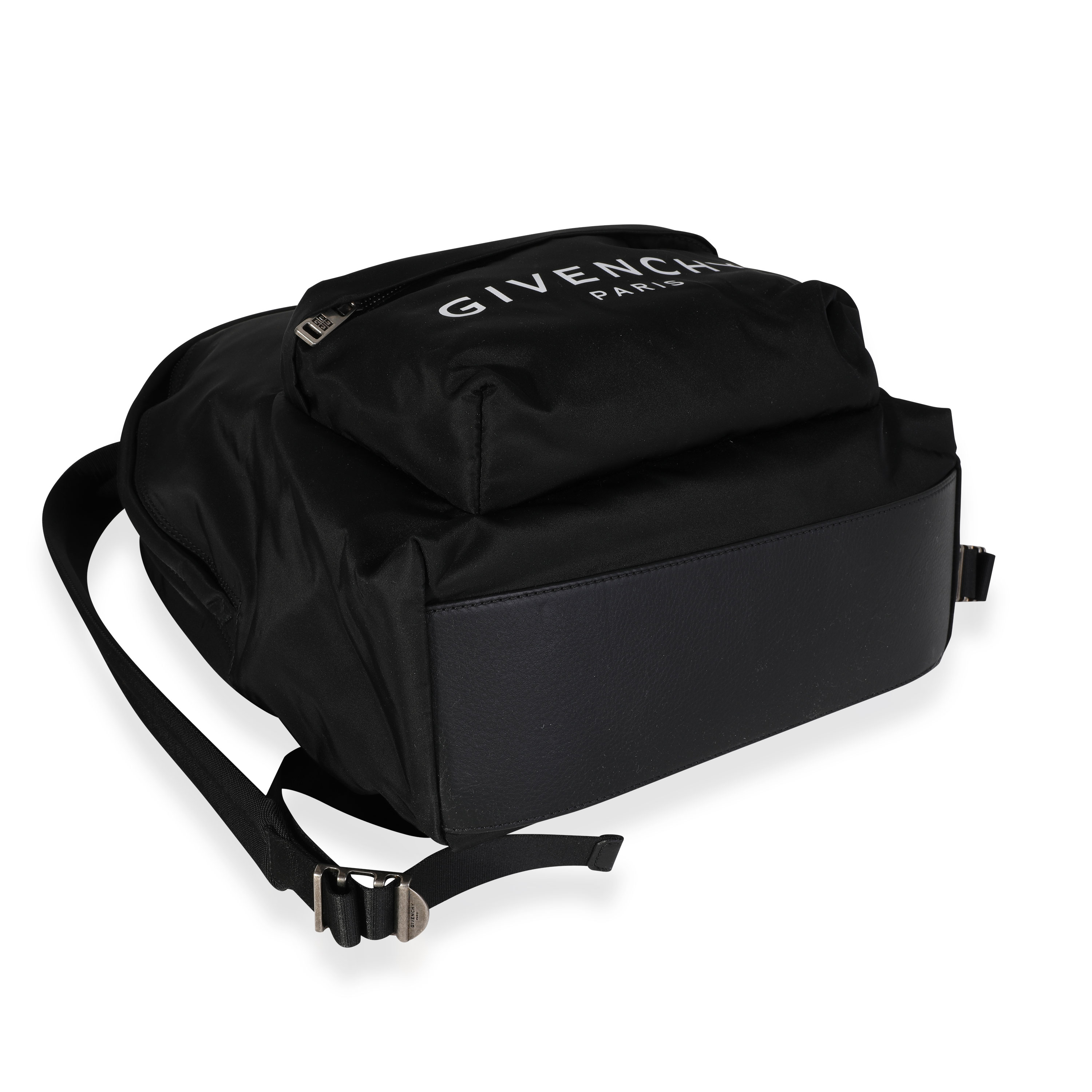 Givenchy Black Nylon Urban Backpack-5