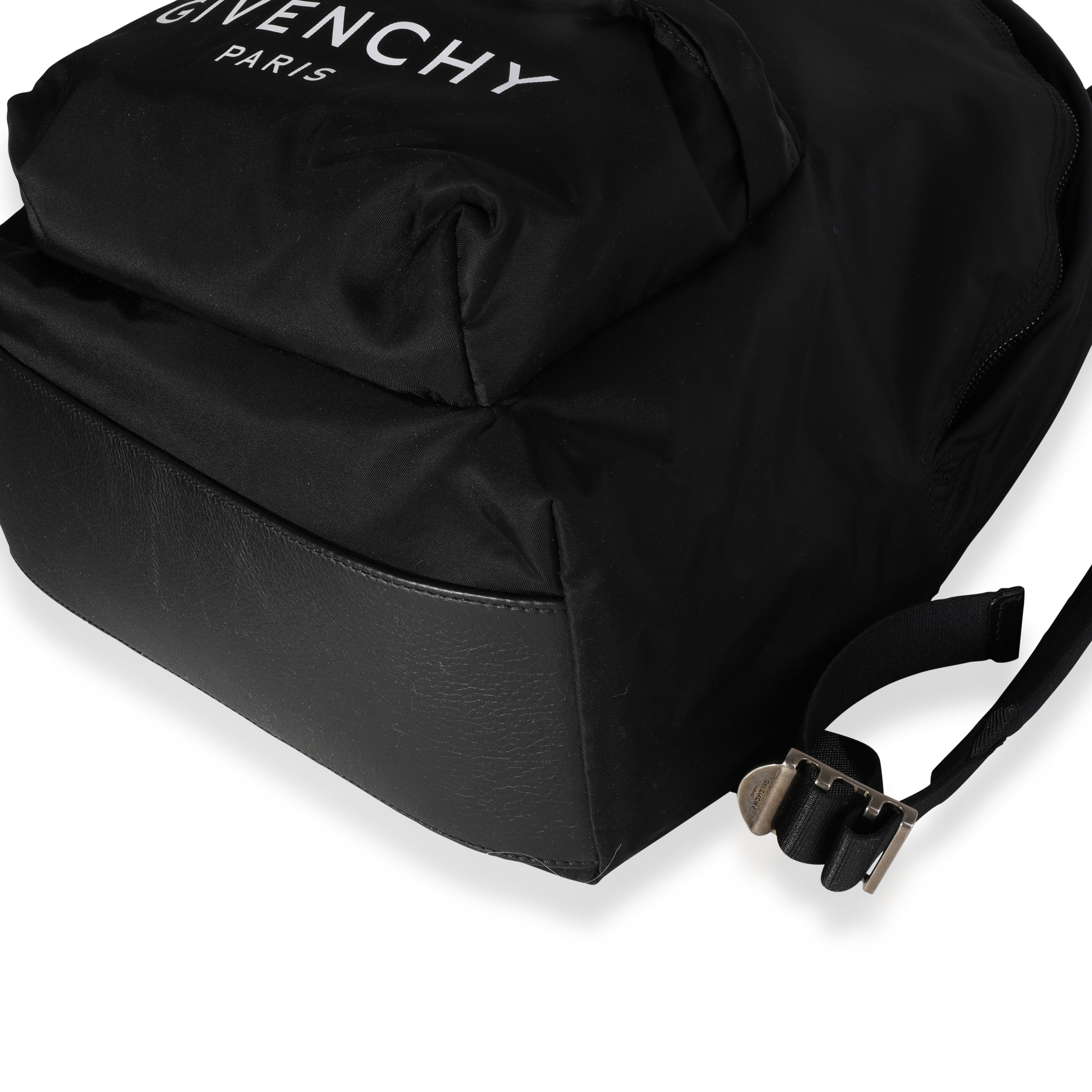 Givenchy Black Nylon Urban Backpack-4