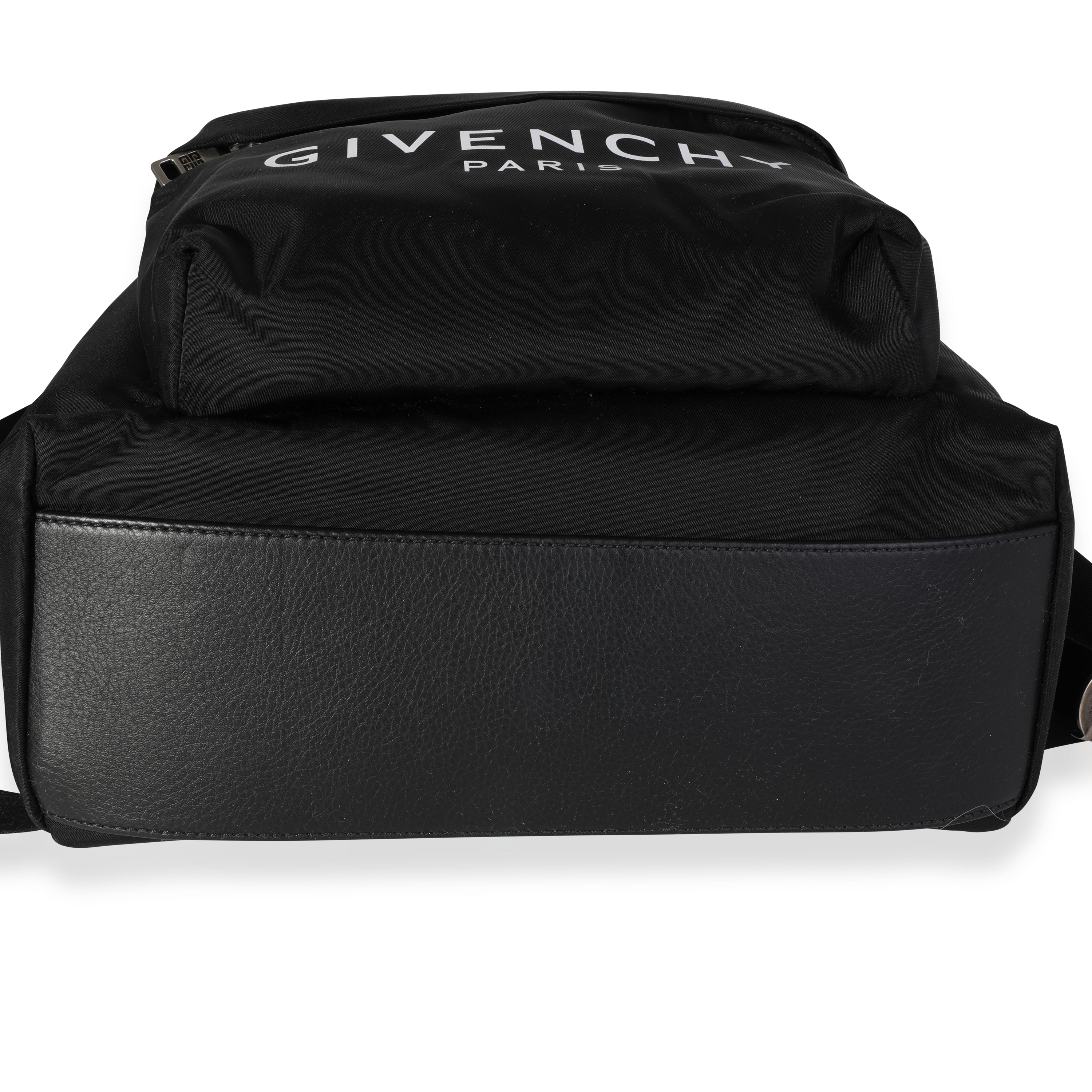 Givenchy Black Nylon Urban Backpack-3