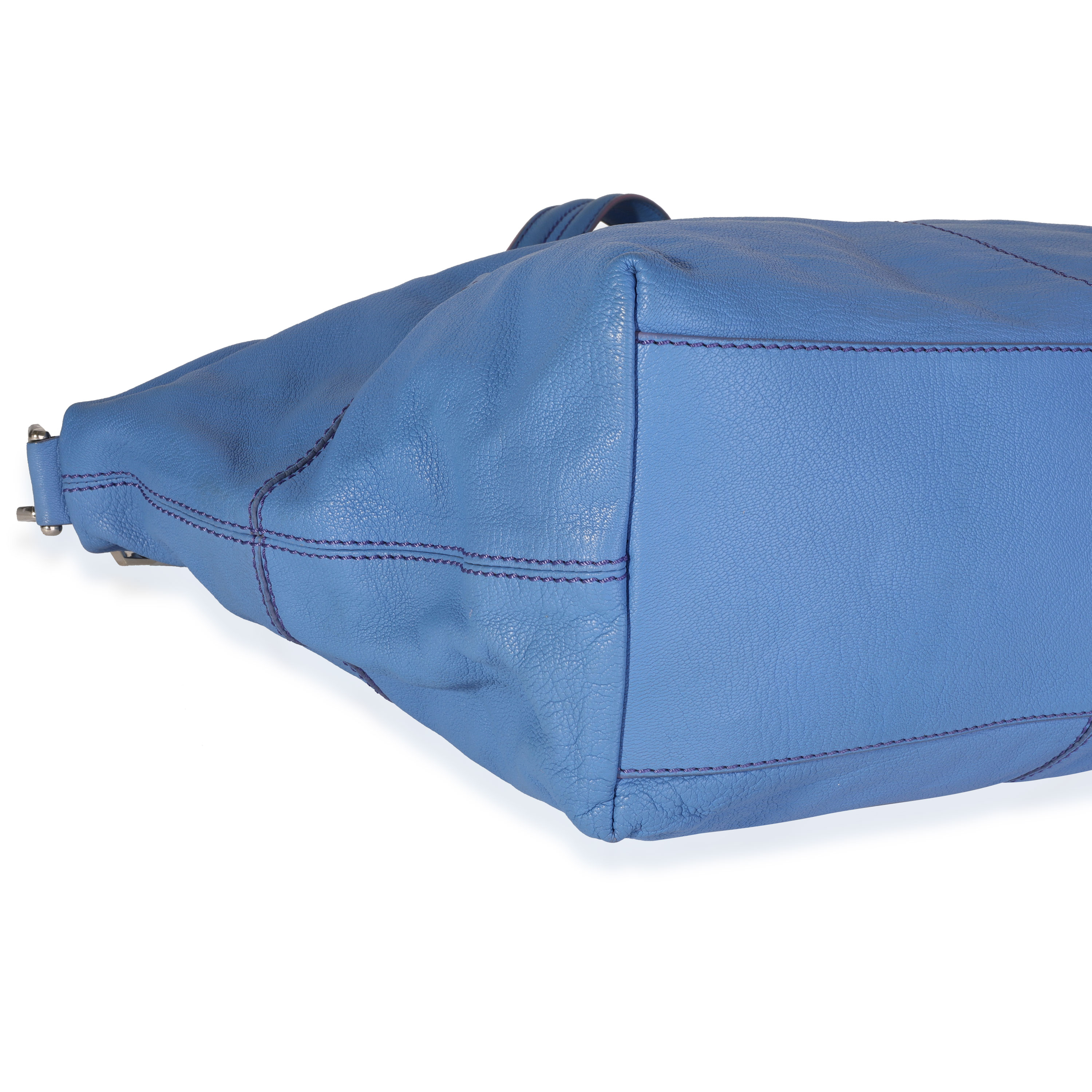 Givenchy Periwinkle Sugar Goatskin Large Nightingale-4