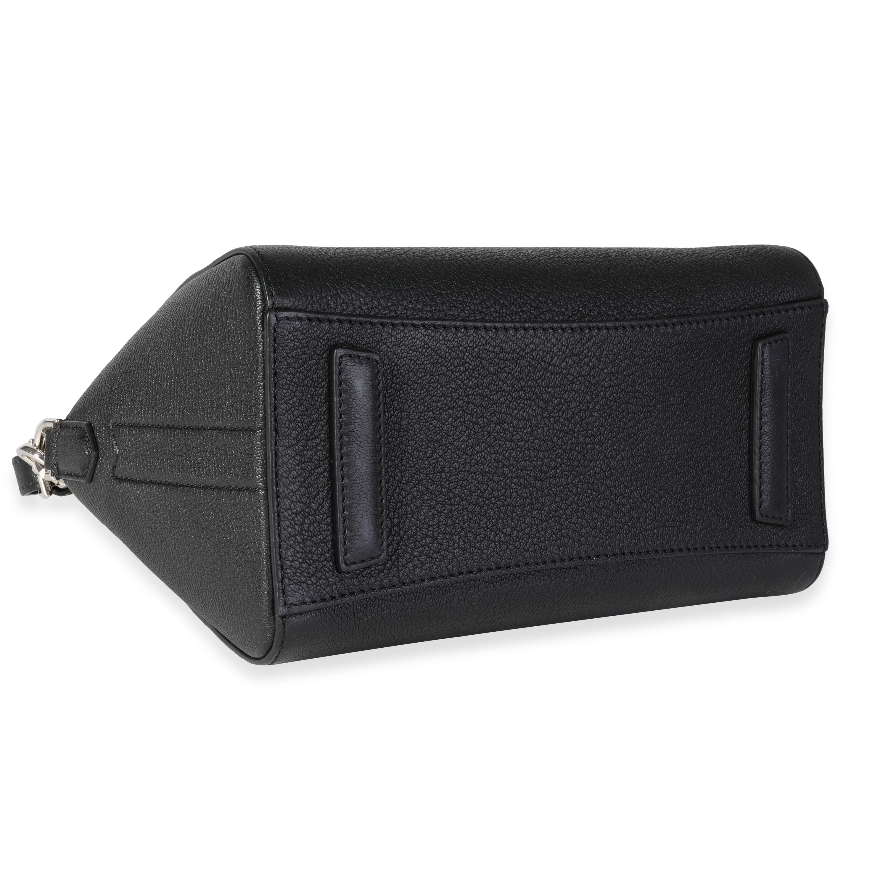Givenchy Black Grained Goatskin Mini Antigona Bag-6