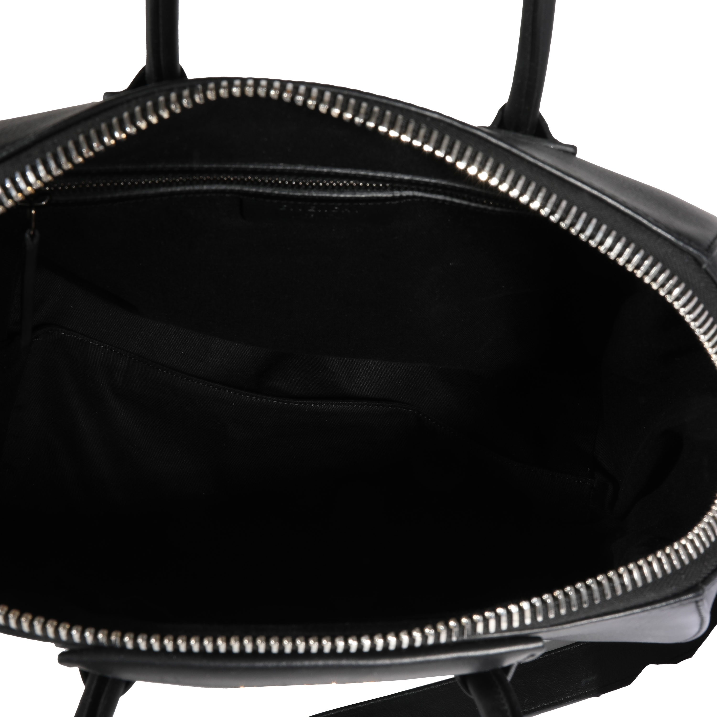 Givenchy Black Grained Leather Metal Edge Large Antigona Bag-7