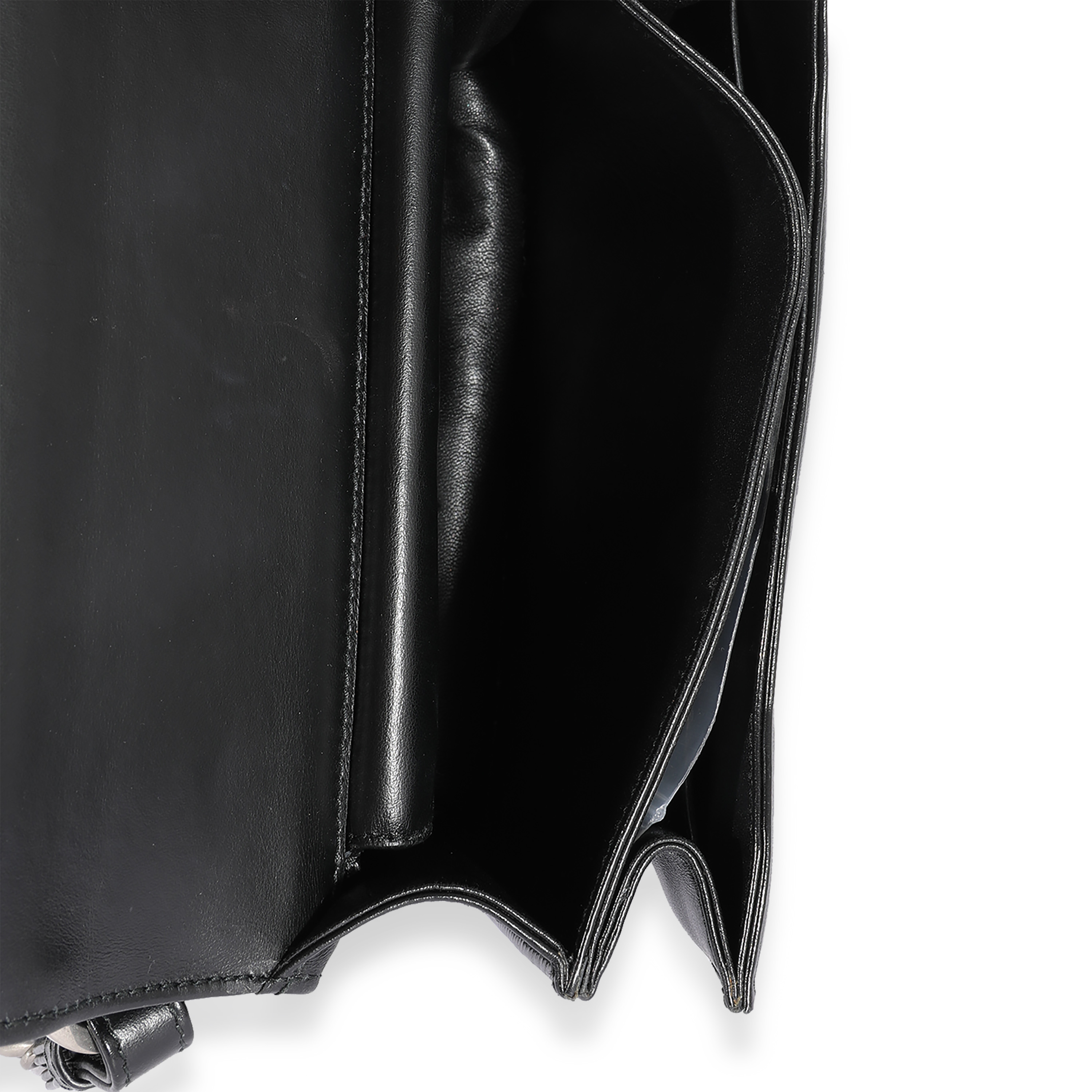 Black Prada Soft Calfskin Impunture Diagramme Cahier Crossbody Bag-7