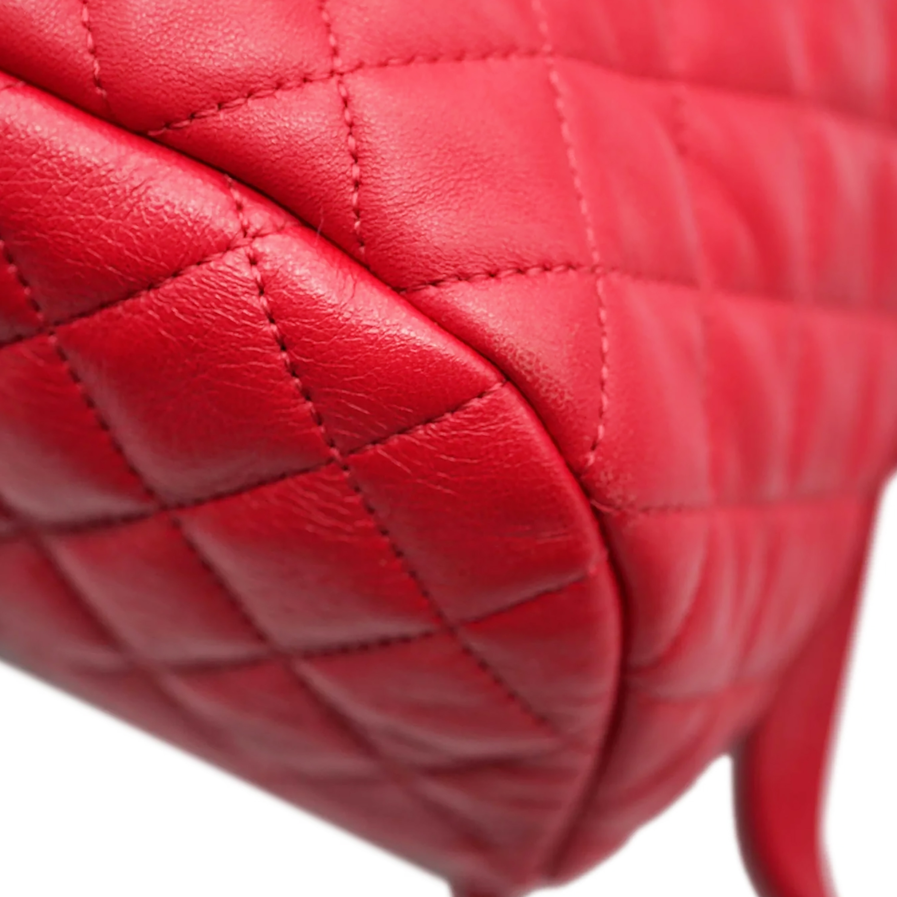 Chanel Red Quilted Lambskin Small Urban Spirit Backpack-4