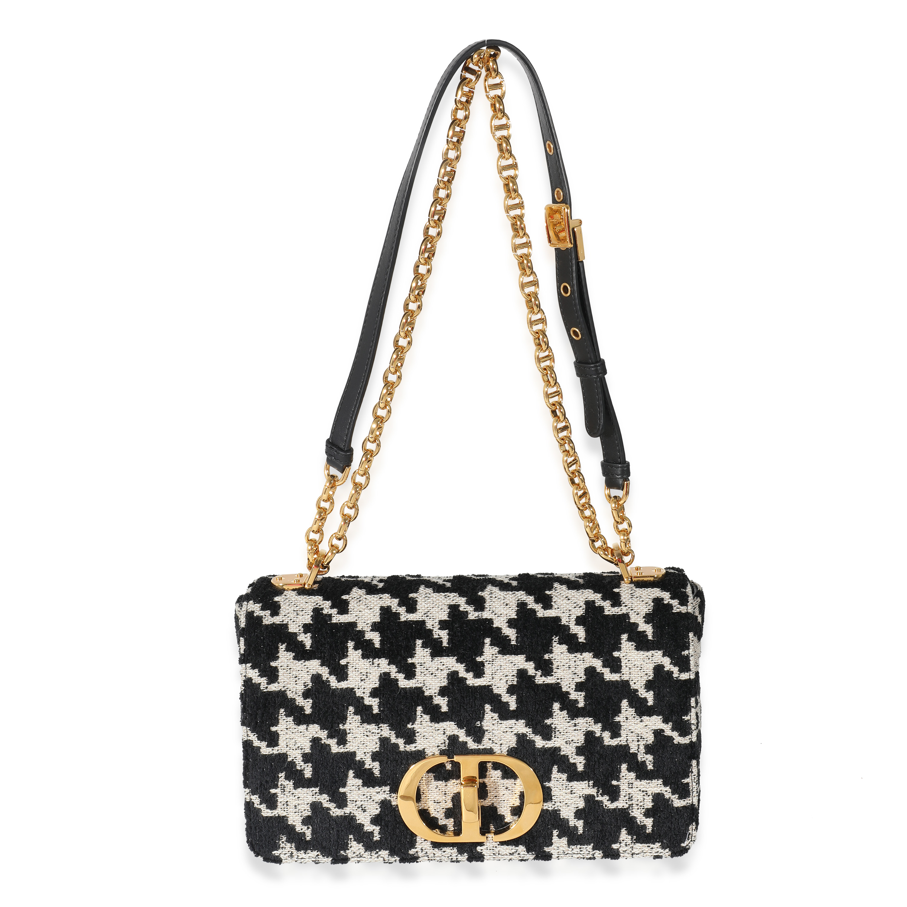 Christian Dior Technical Canvas Macro Houndstooth Medium Caro-3