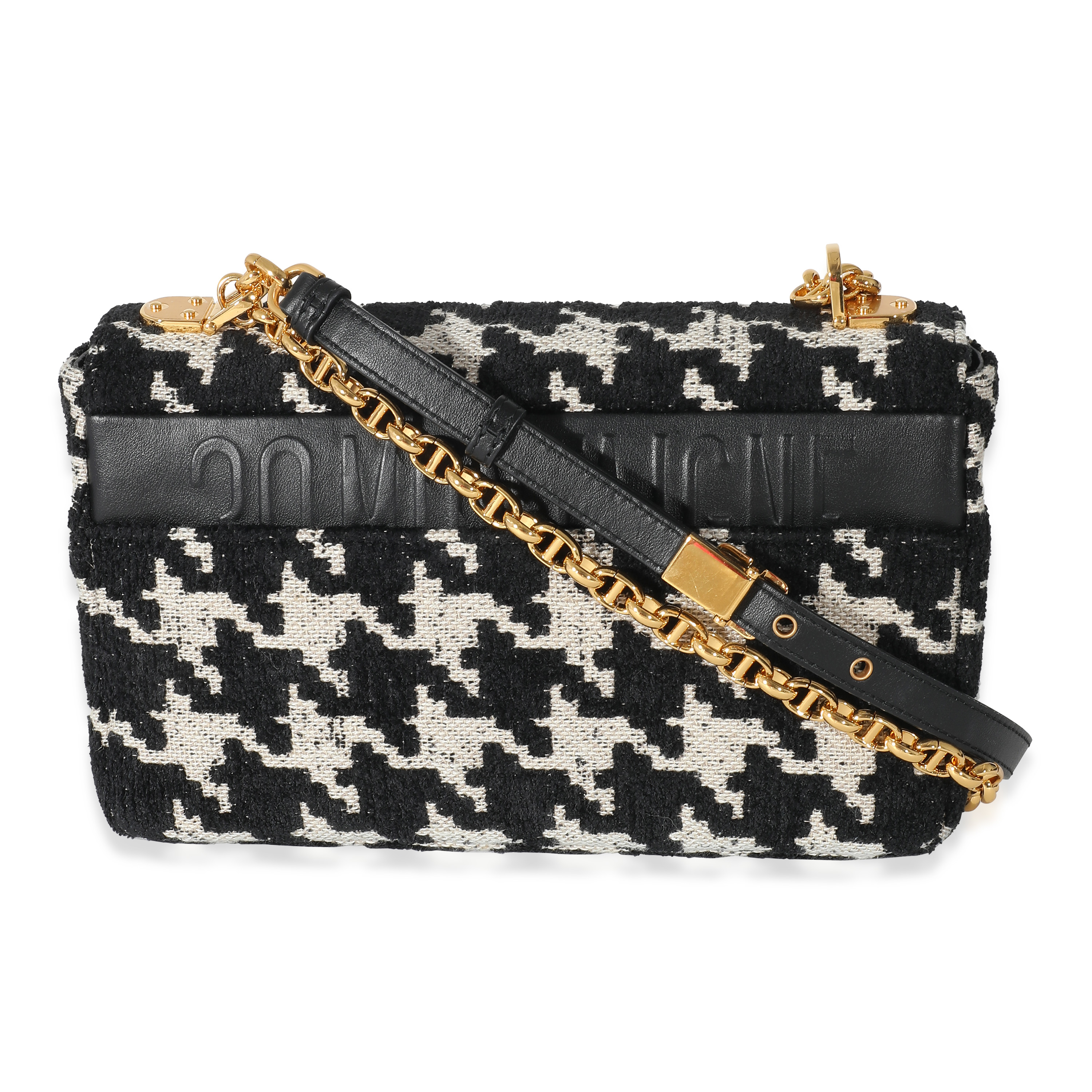 Christian Dior Technical Canvas Macro Houndstooth Medium Caro-2