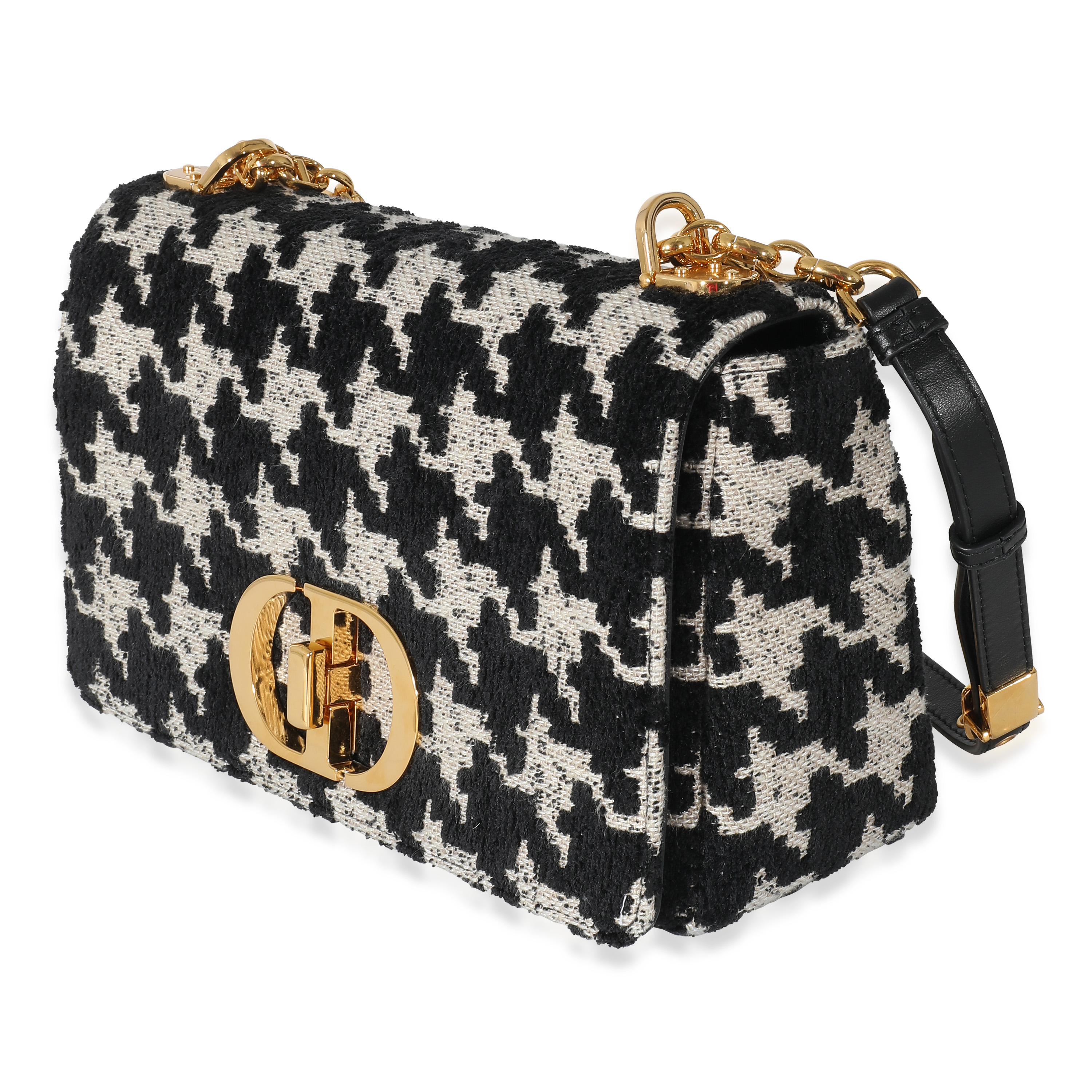 Christian Dior Technical Canvas Macro Houndstooth Medium Caro-1