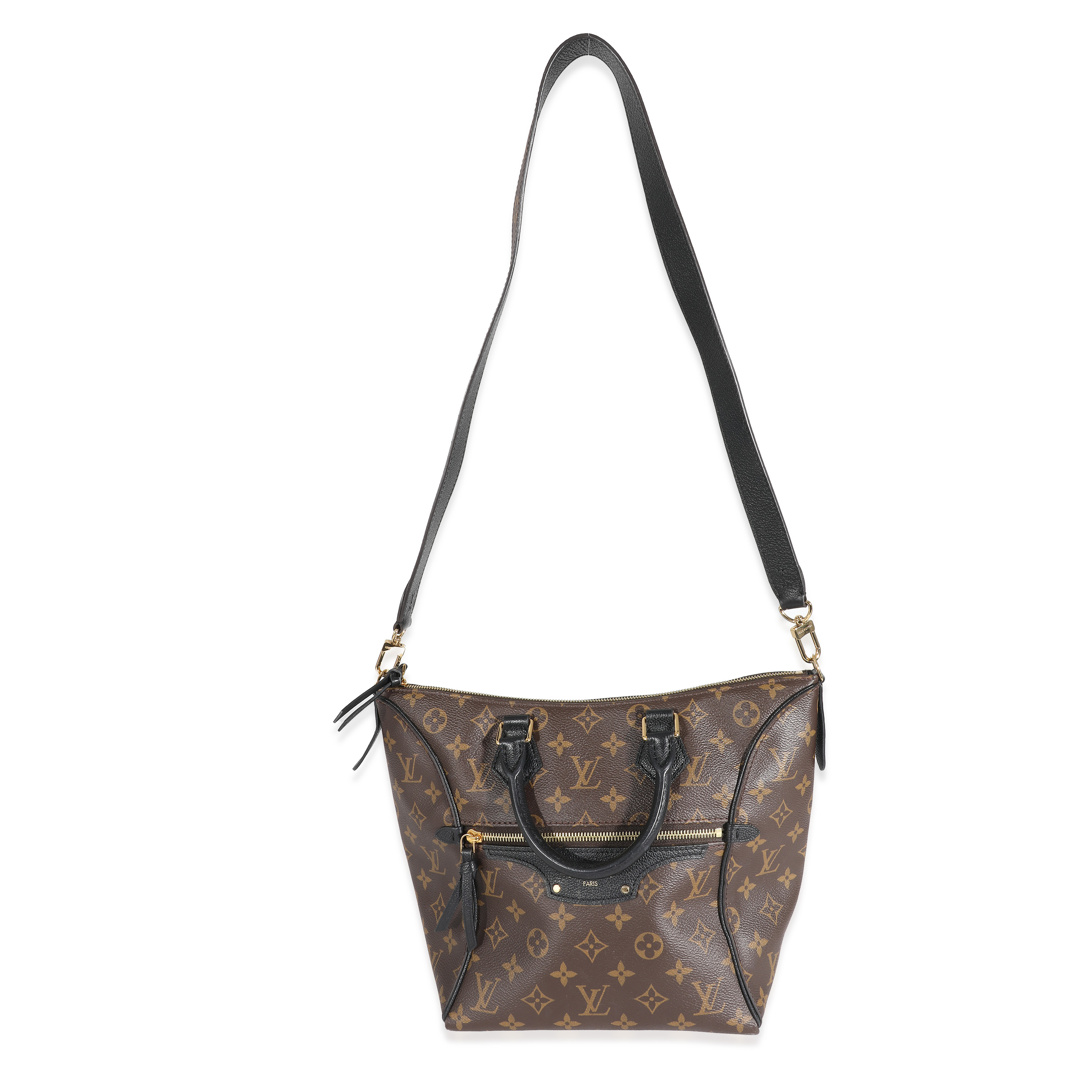 Louis Vuitton Black Monogram Canvas Tournelle PM-7