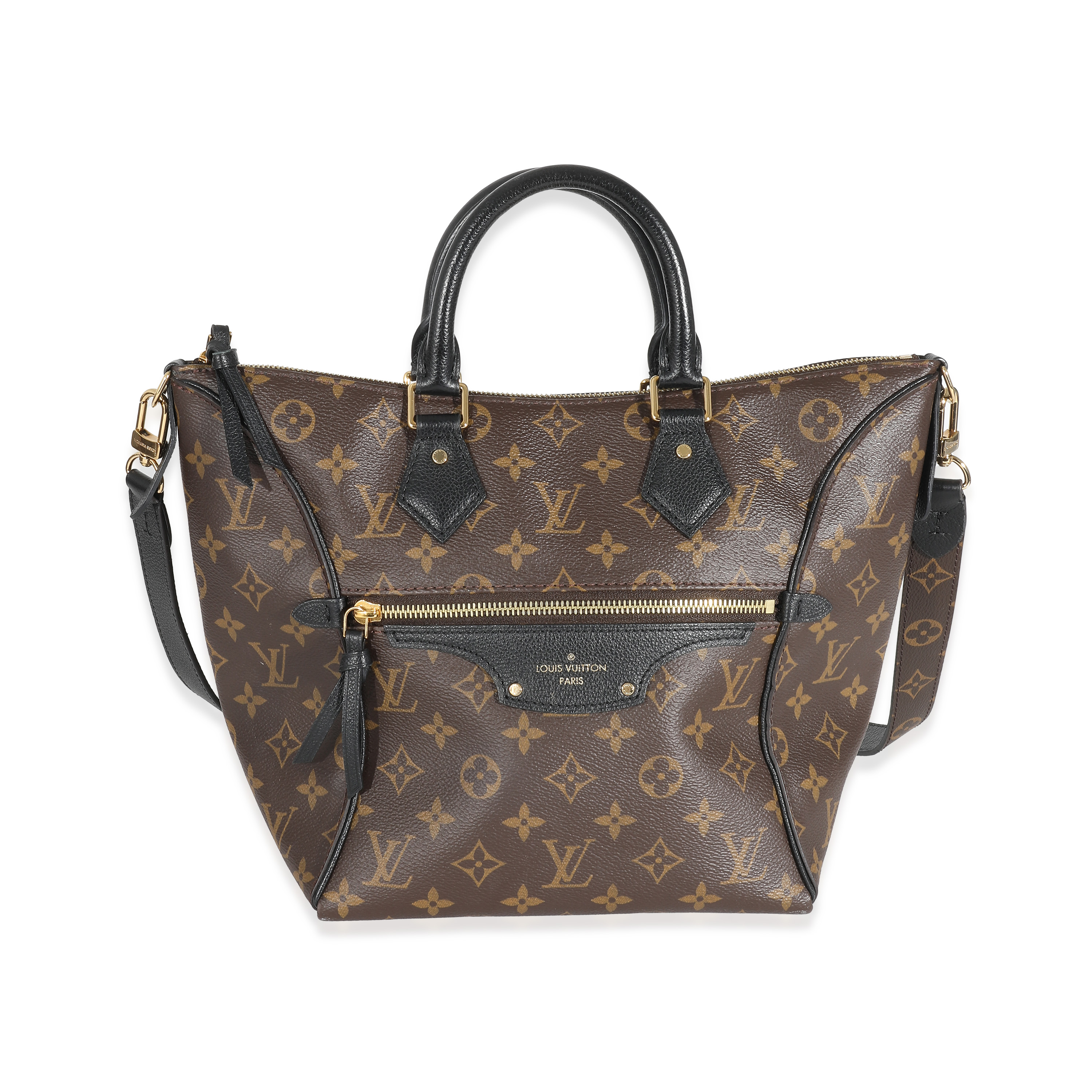 Louis Vuitton Black Monogram Canvas Tournelle PM-3