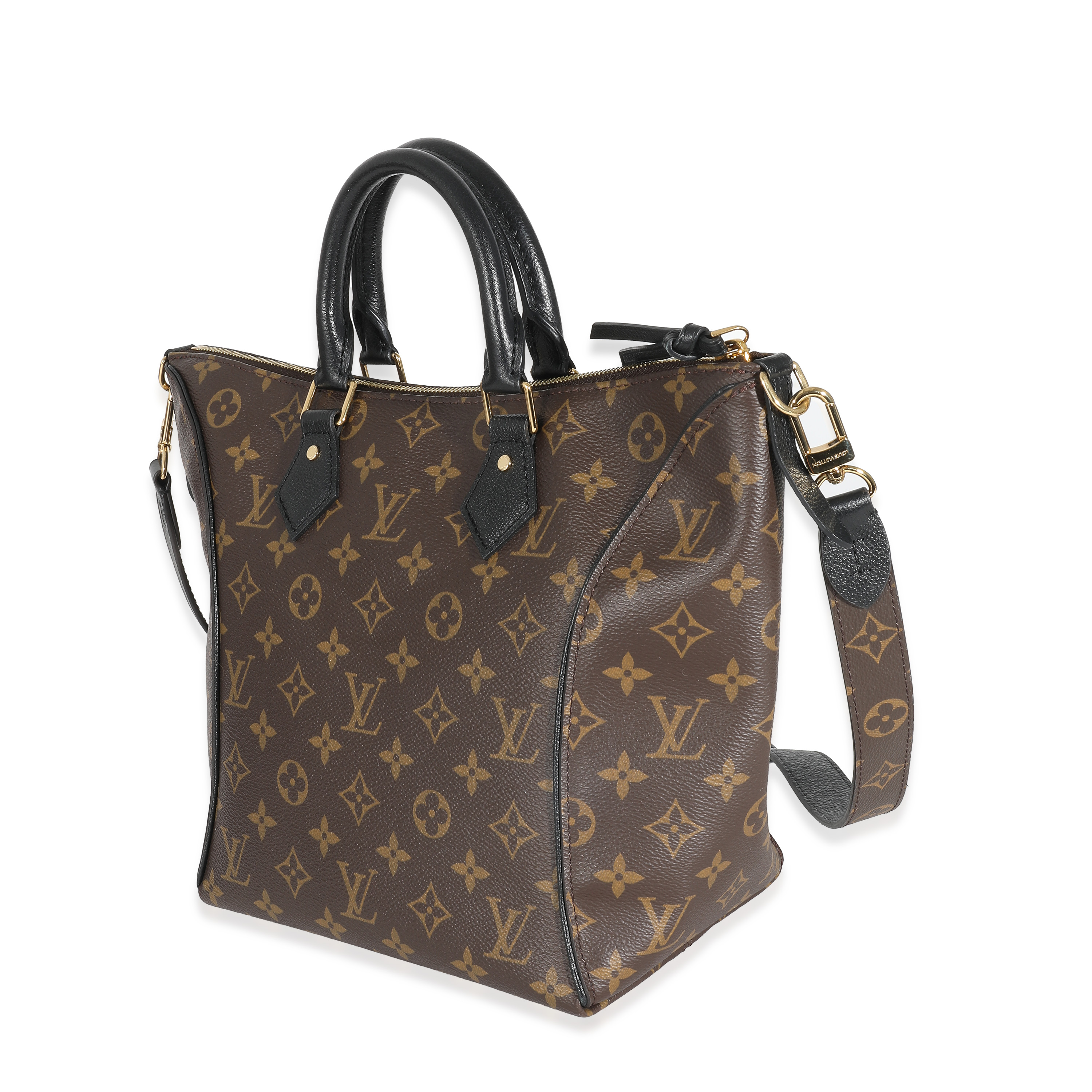 Louis Vuitton Black Monogram Canvas Tournelle PM-1
