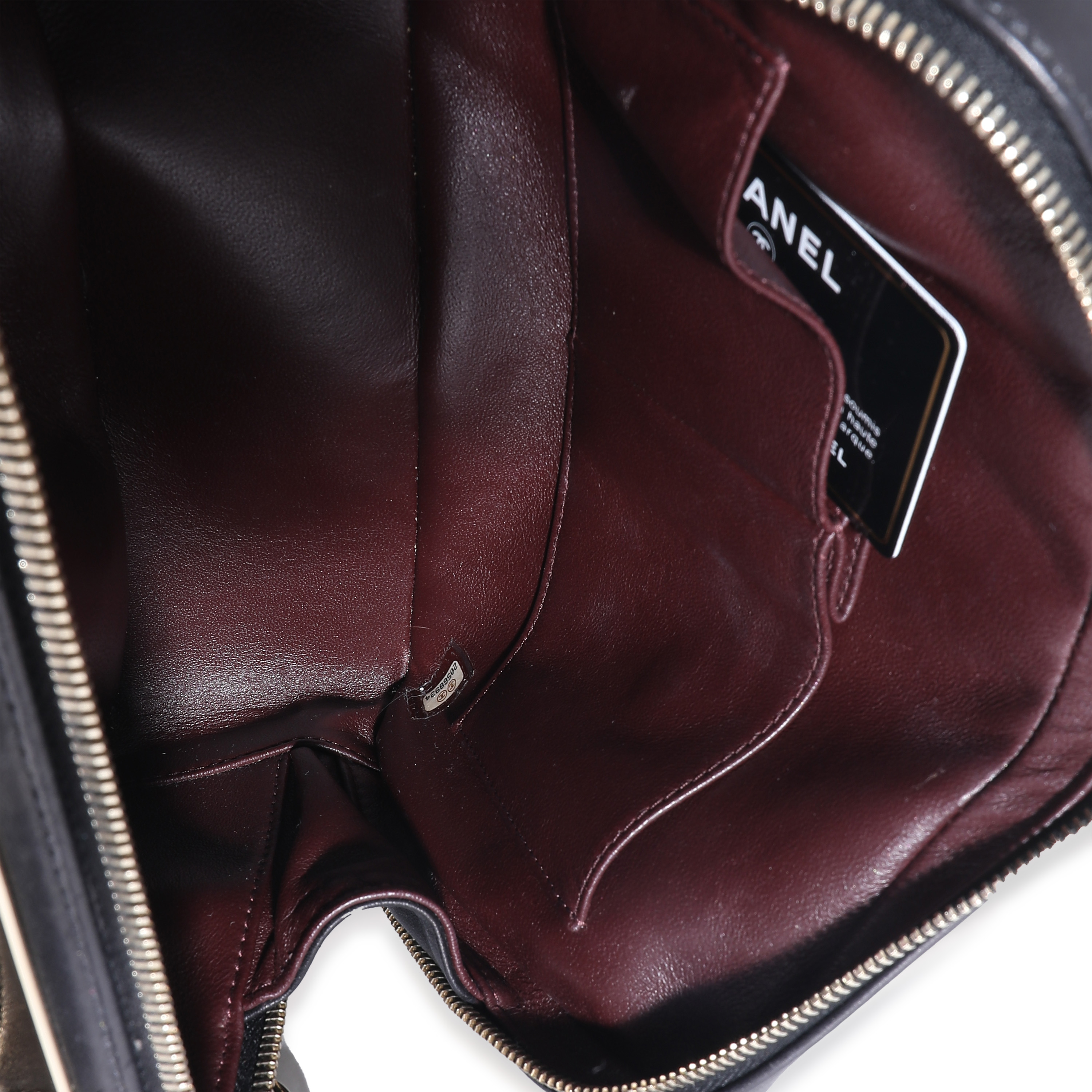 Chanel Black Quilted Lambskin Medium Trendy CC Bowling Bag-8