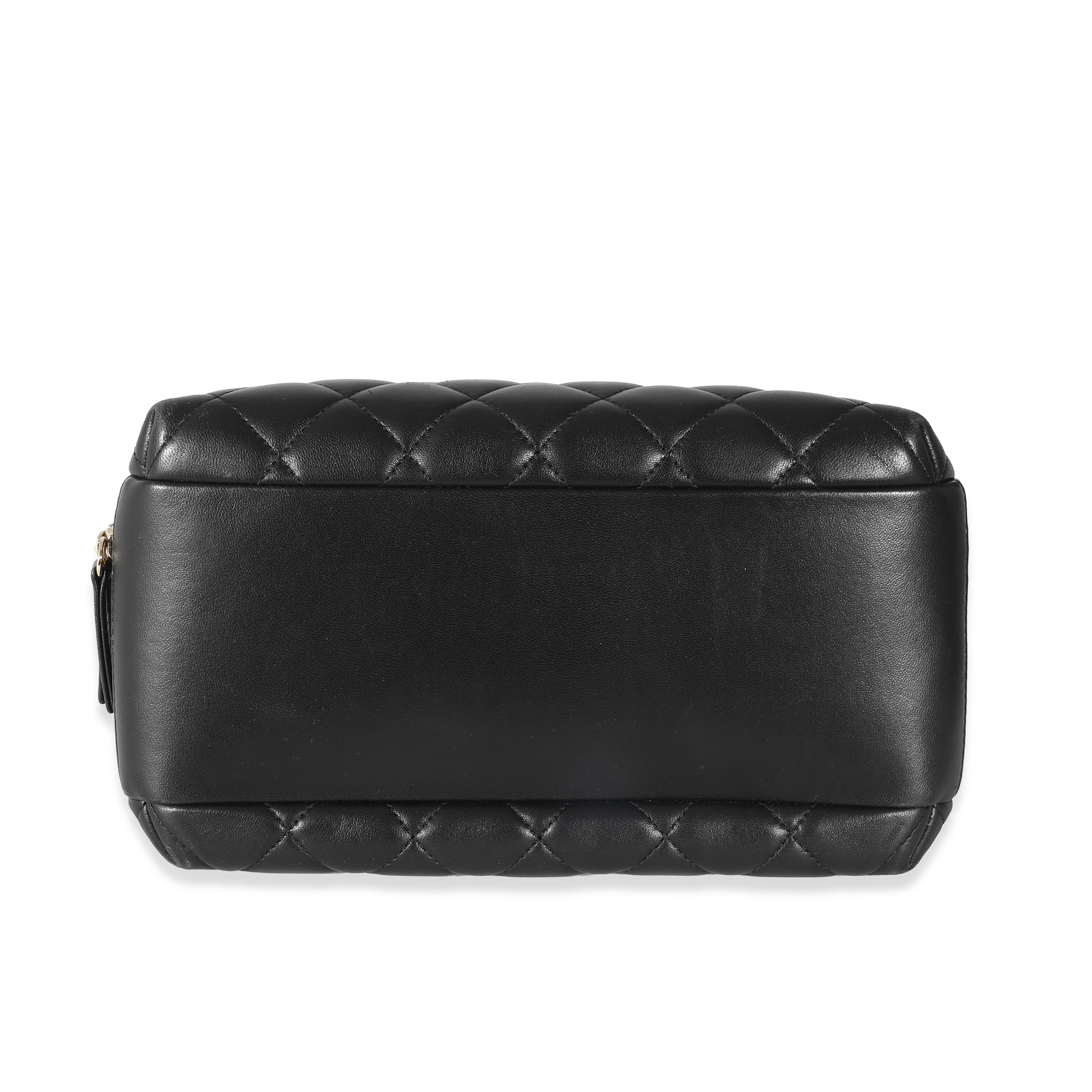 Chanel Black Quilted Lambskin Medium Trendy CC Bowling Bag-4