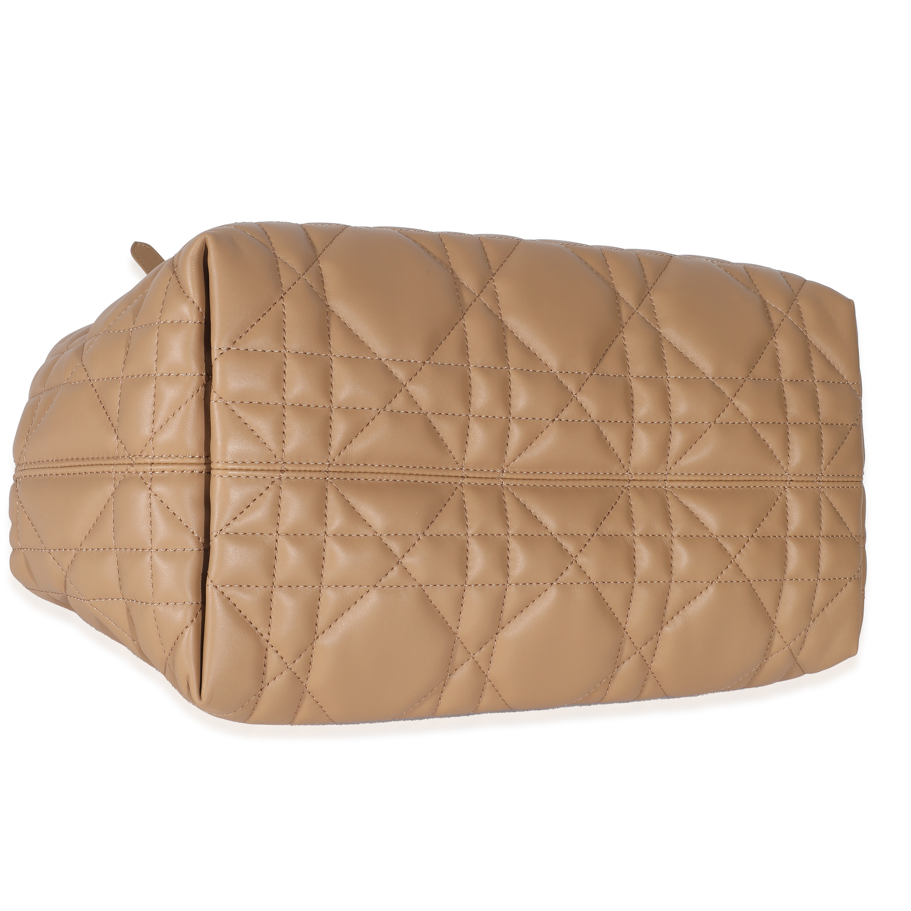 Christian Dior Tan Macrocannage Calfskin Medium Toujours-4