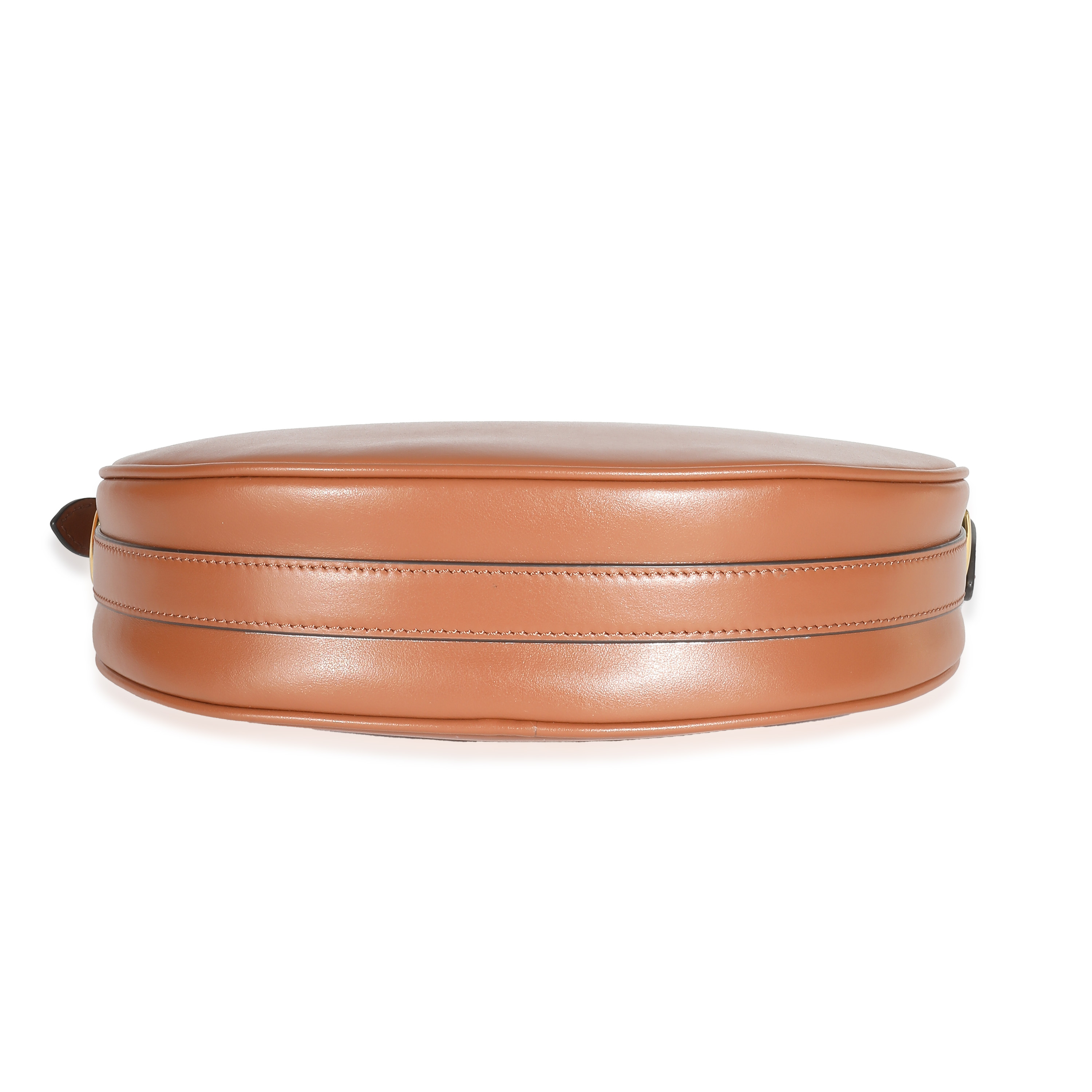 Prada Cognac Nappa Leather Arqué Shoulder Bag-6