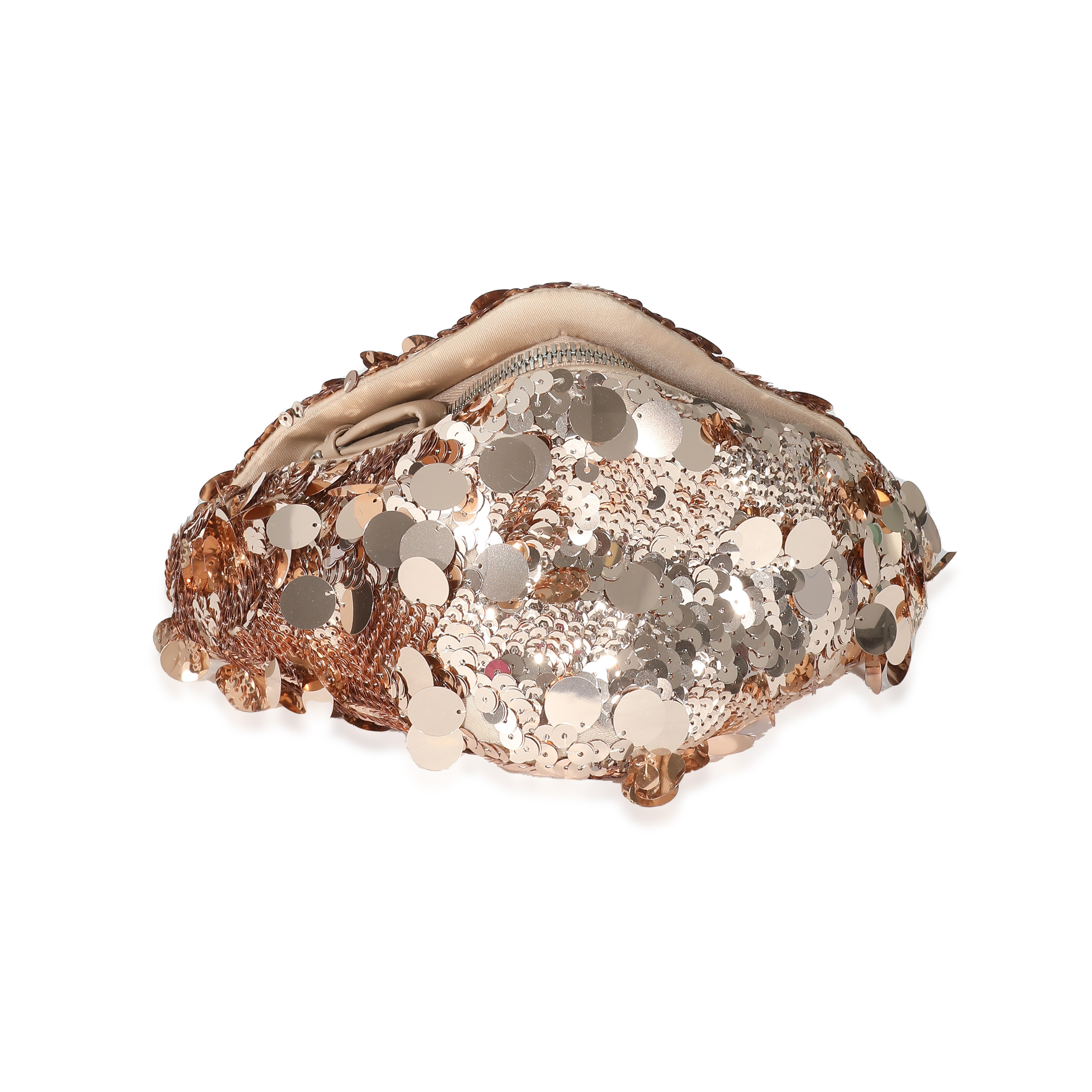 Prada Pink Cameo Sequin Triangle Bag-3