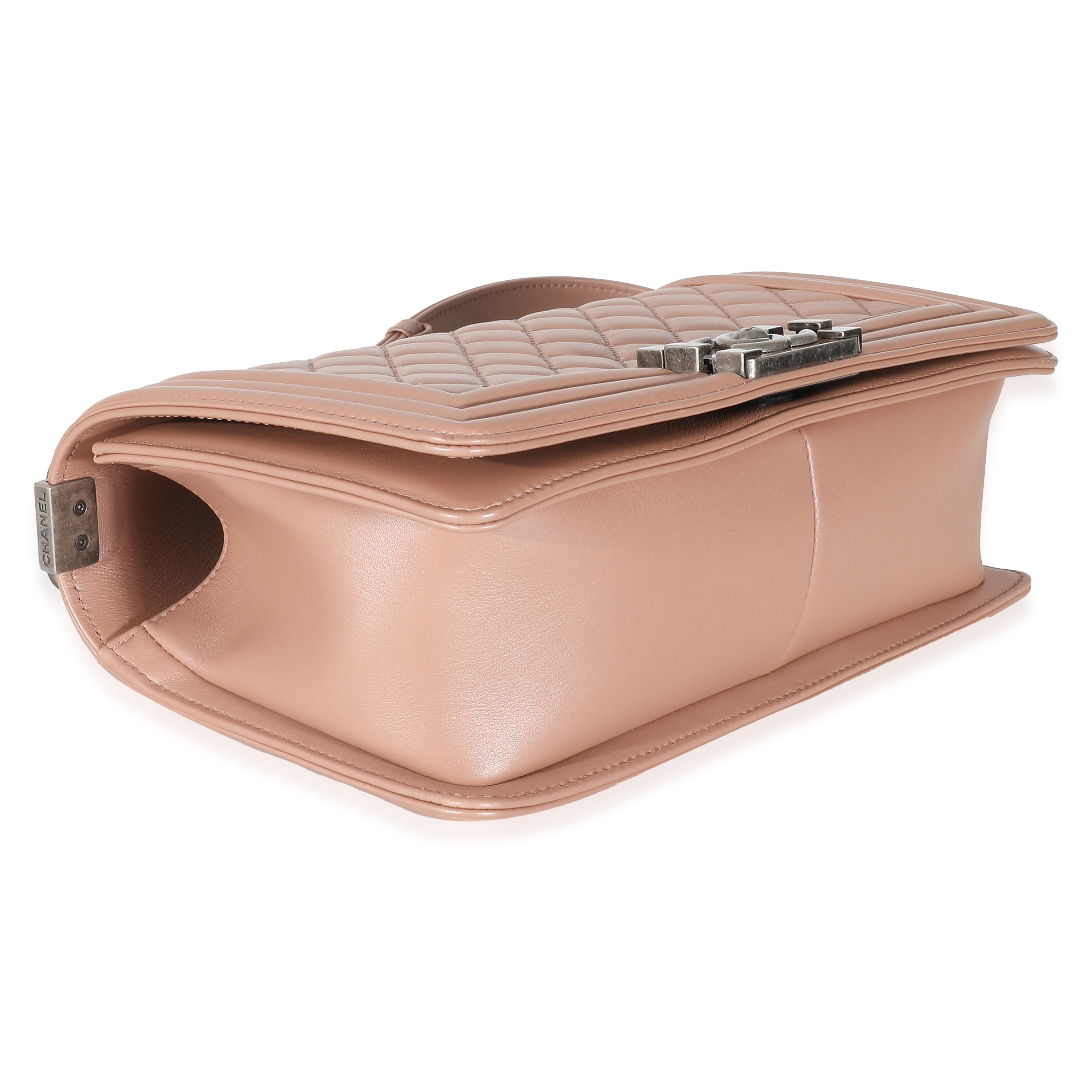 Chanel Pink Iridescent Calfskin Medium Boy Bag Chanel Pink Iridescent Calfskin Medium Boy Bag-3