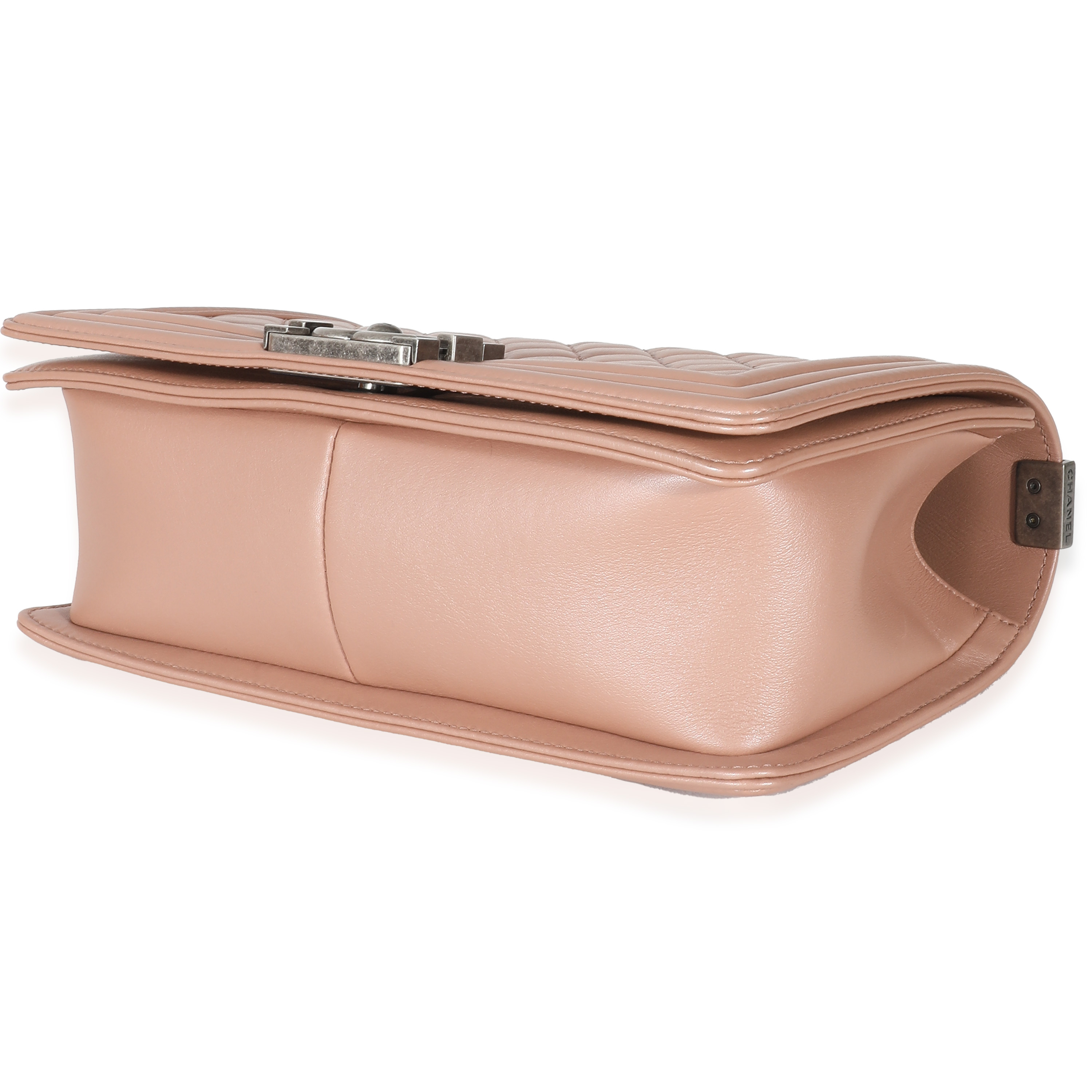 Chanel Pink Iridescent Calfskin Medium Boy Bag Chanel Pink Iridescent Calfskin Medium Boy Bag-5