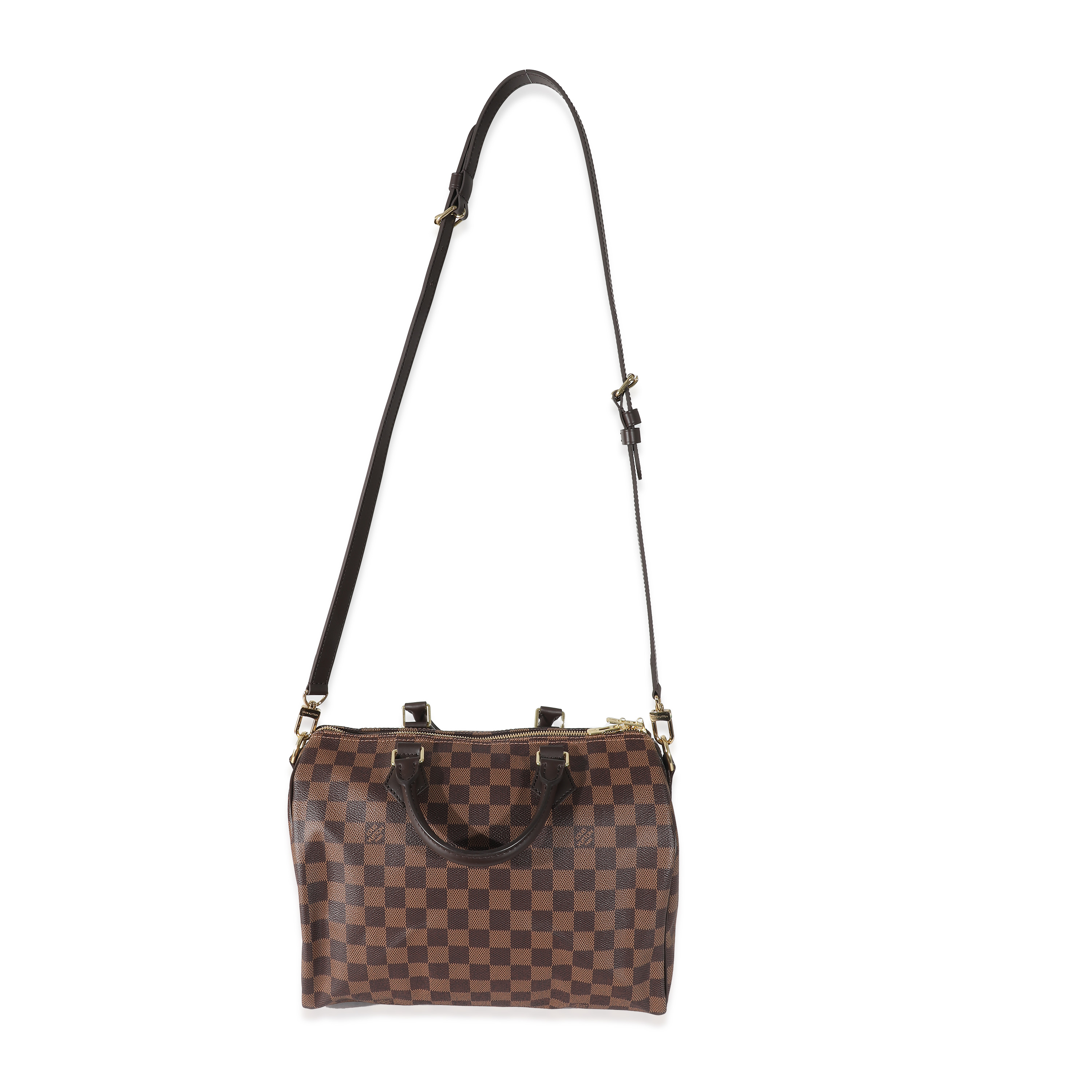 Louis Vuitton Damier Ebene Canvas Speedy Bandouliere 30 Louis Vuitton Damier Ebene Canvas Speedy Bandouliere 30-6