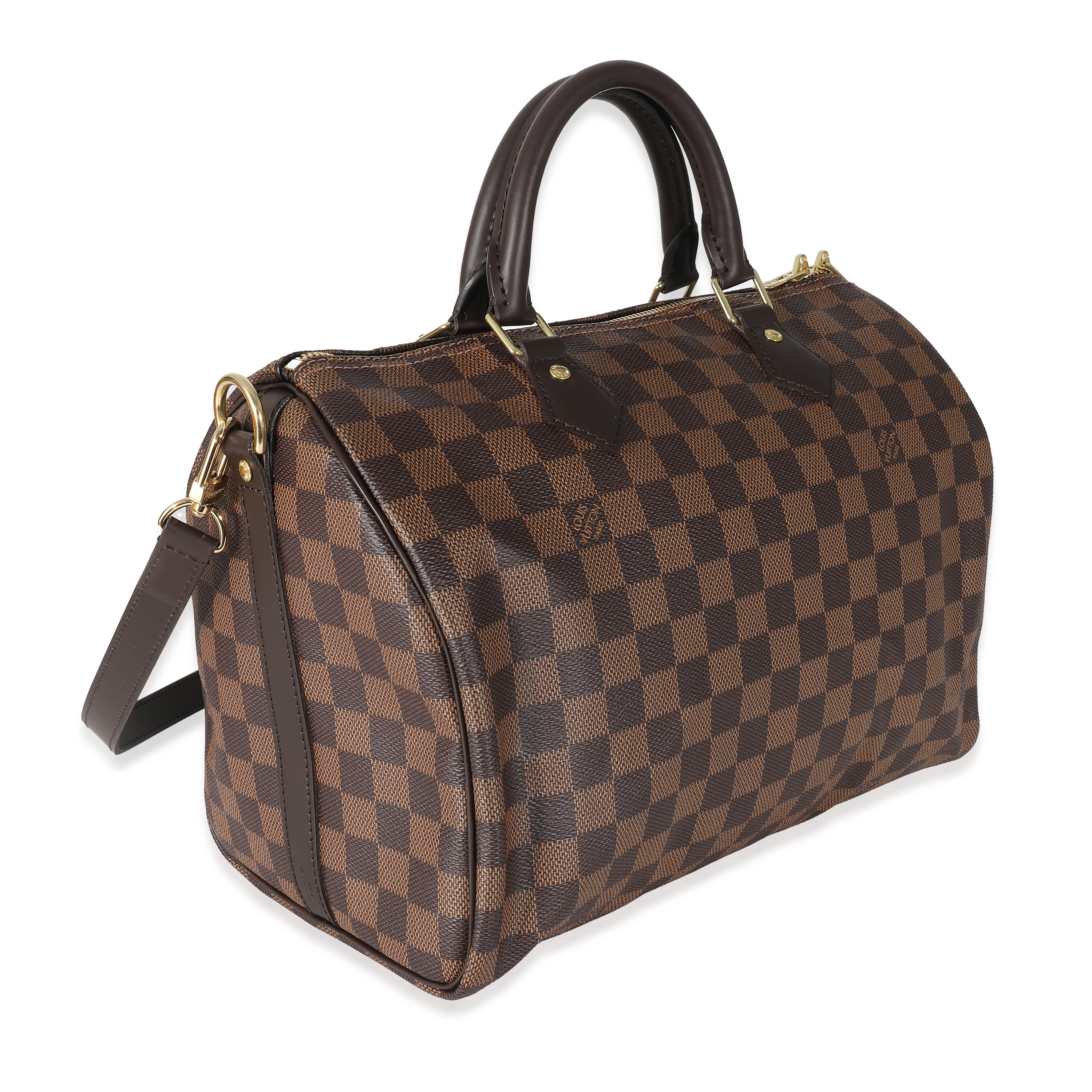 Louis Vuitton Damier Ebene Canvas Speedy Bandouliere 30 Louis Vuitton Damier Ebene Canvas Speedy Bandouliere 30-2