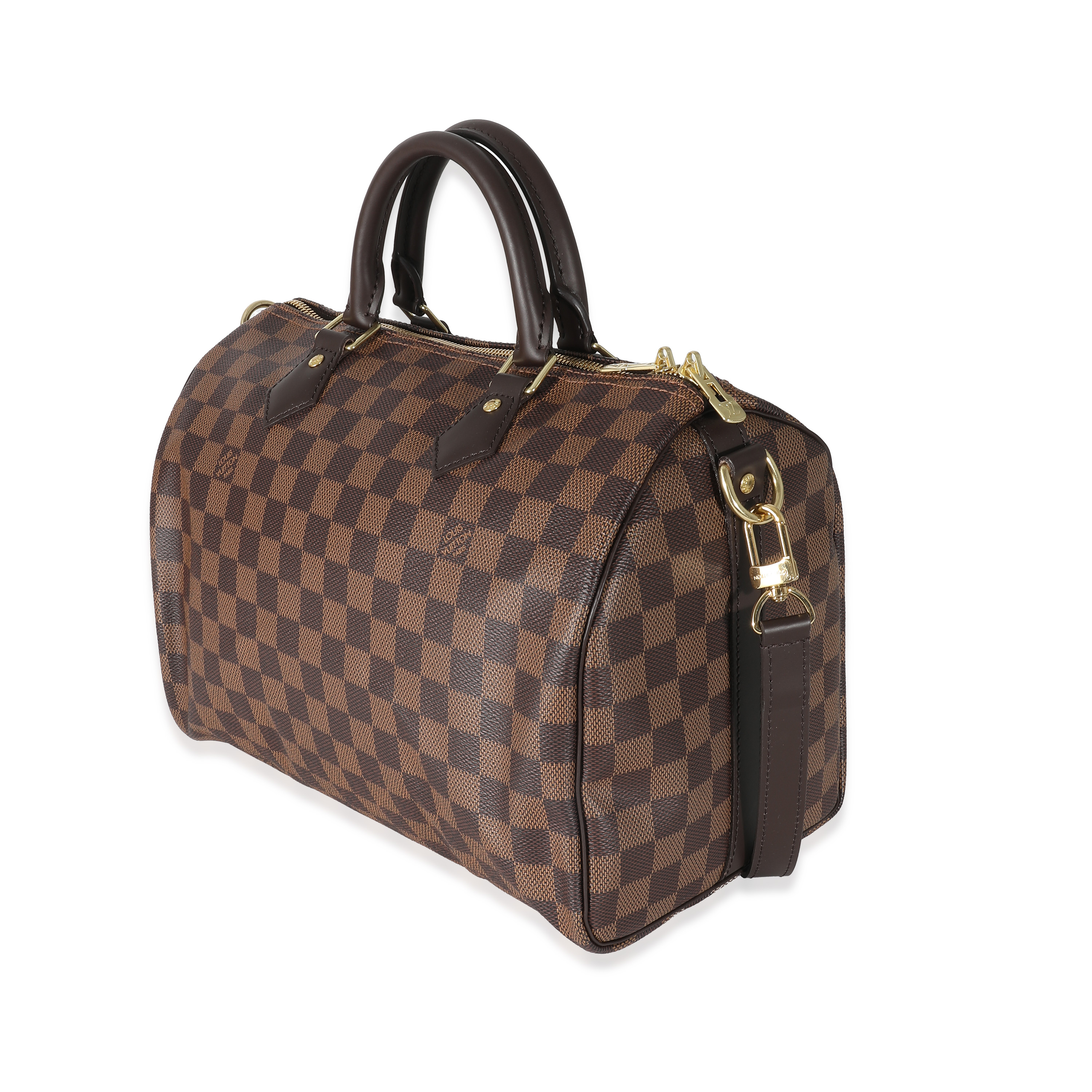 Louis Vuitton Damier Ebene Canvas Speedy Bandouliere 30 Louis Vuitton Damier Ebene Canvas Speedy Bandouliere 30-1