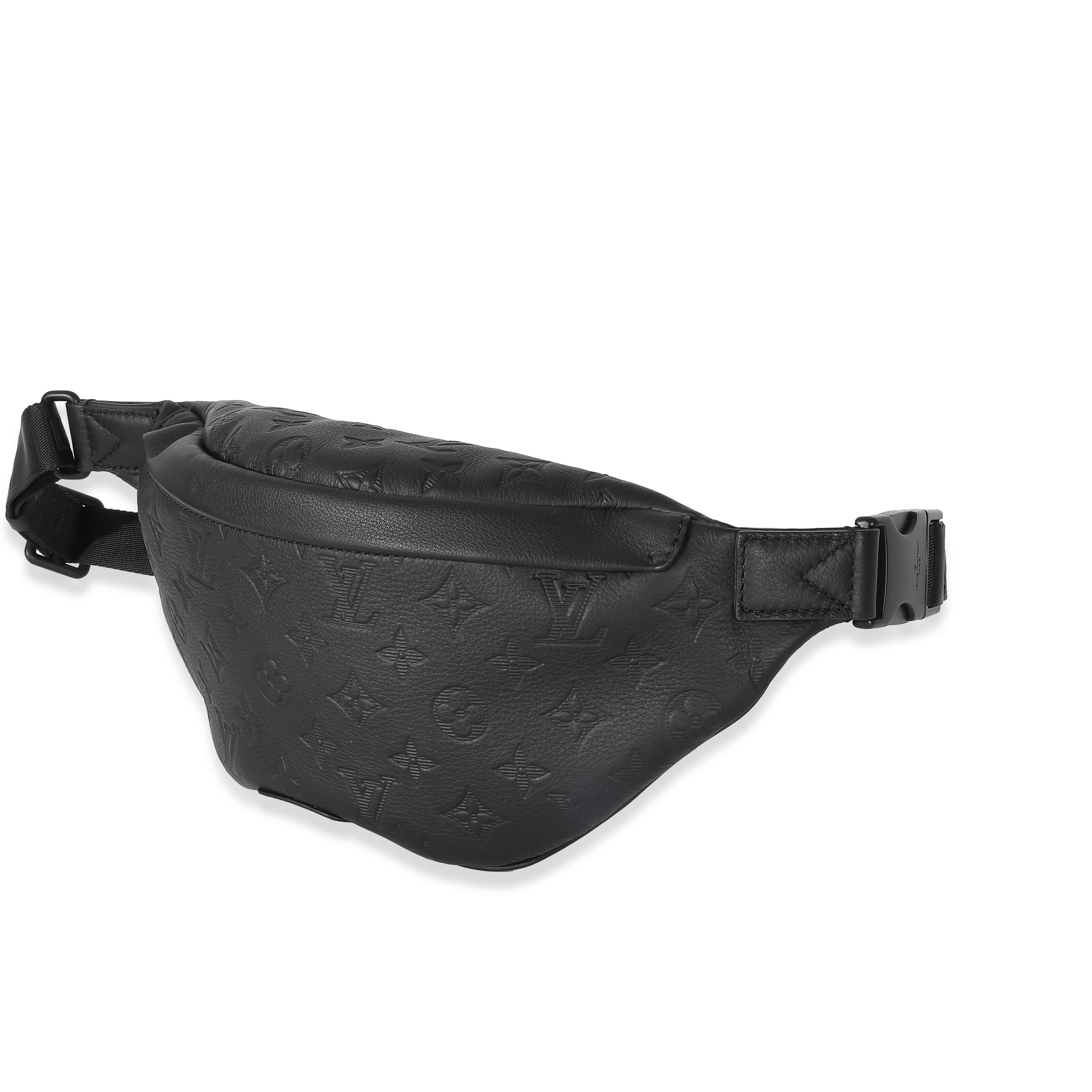 Louis Vuitton Black Monogram Shadow Discovery Bumbag PM-1