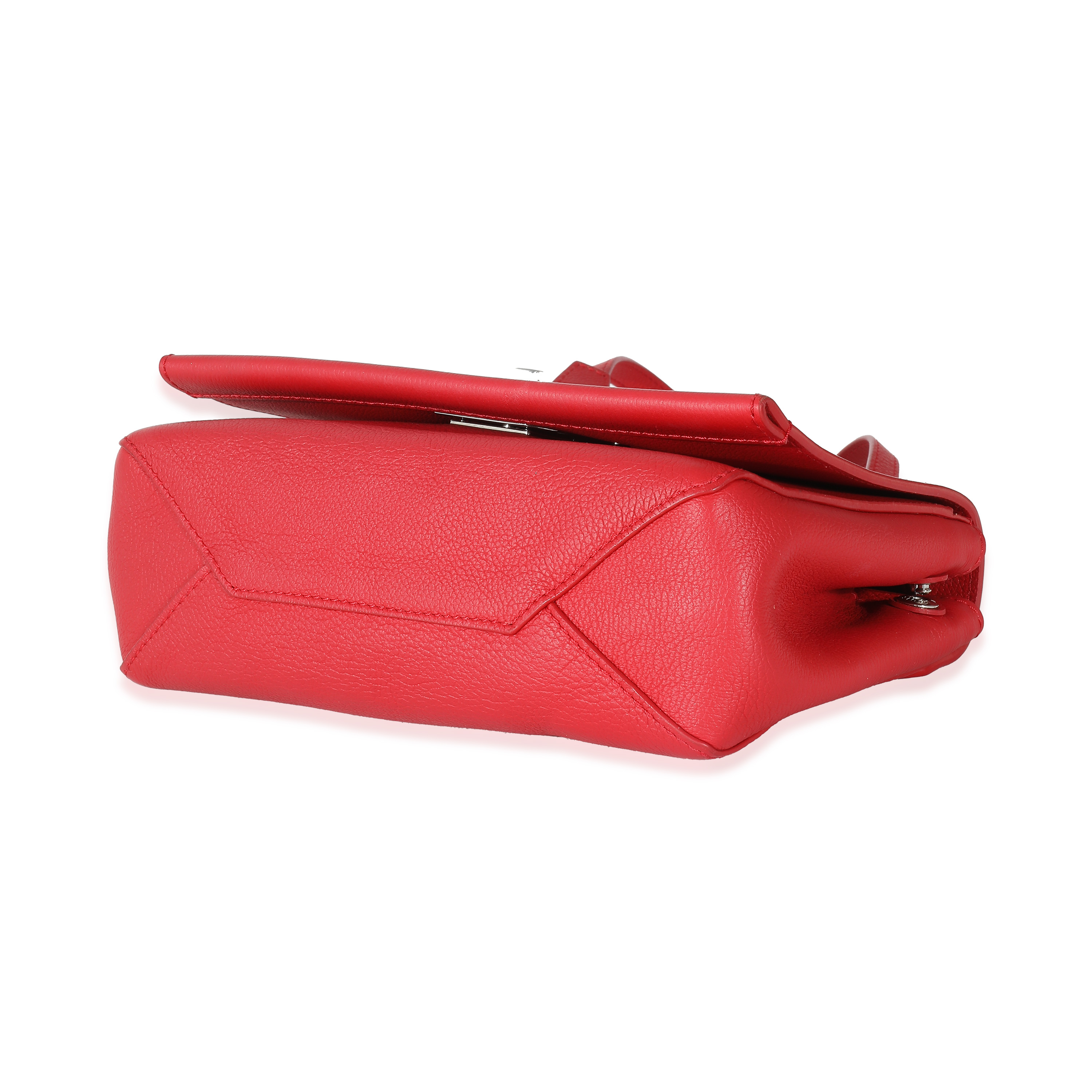 Louis Vuitton Rubis Pebbled Leather Lockme II BB Louis Vuitton Rubis Pebbled Leather Lockme II BB-3