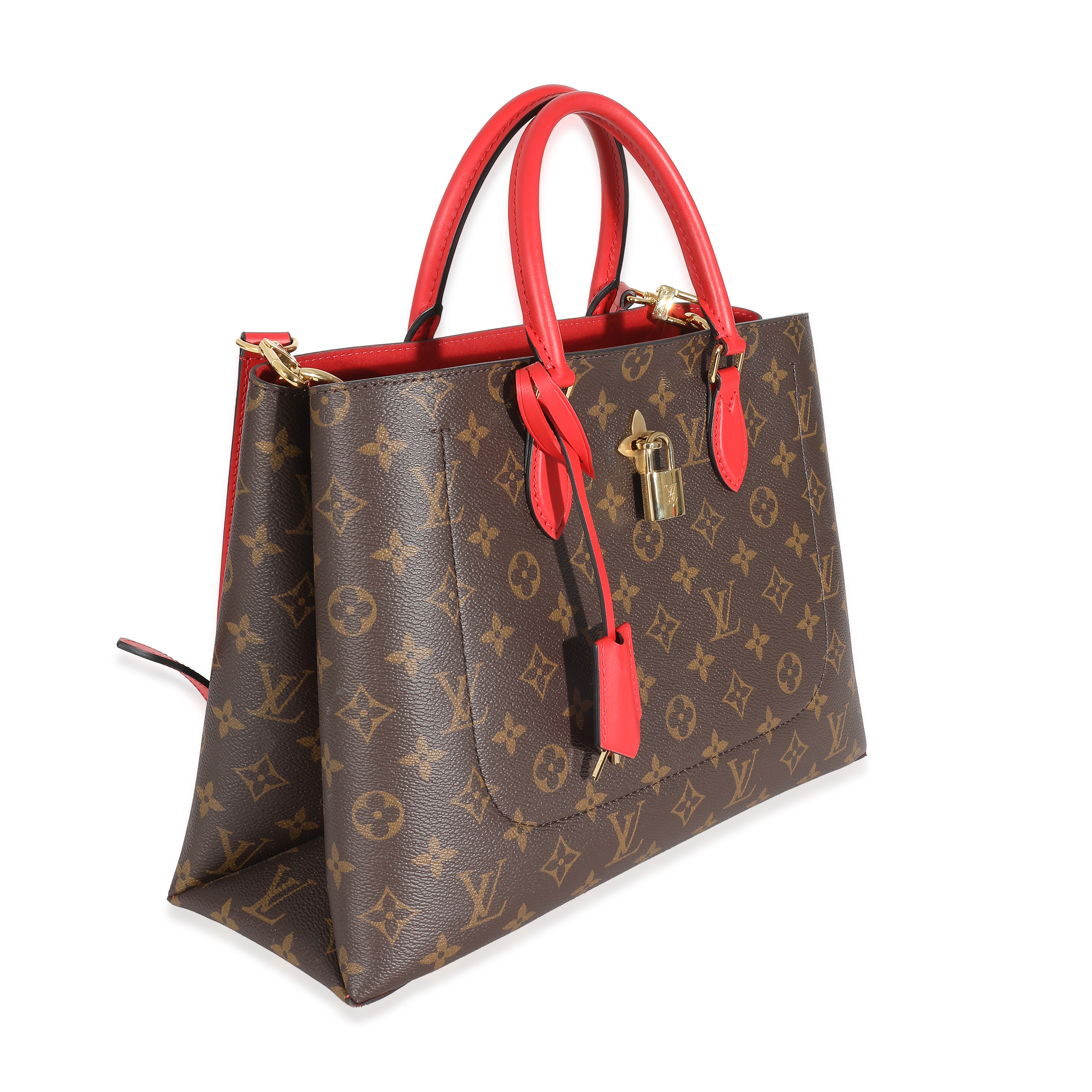 Louis Vuitton Coquelicot Monogram Canvas Flower Tote-6