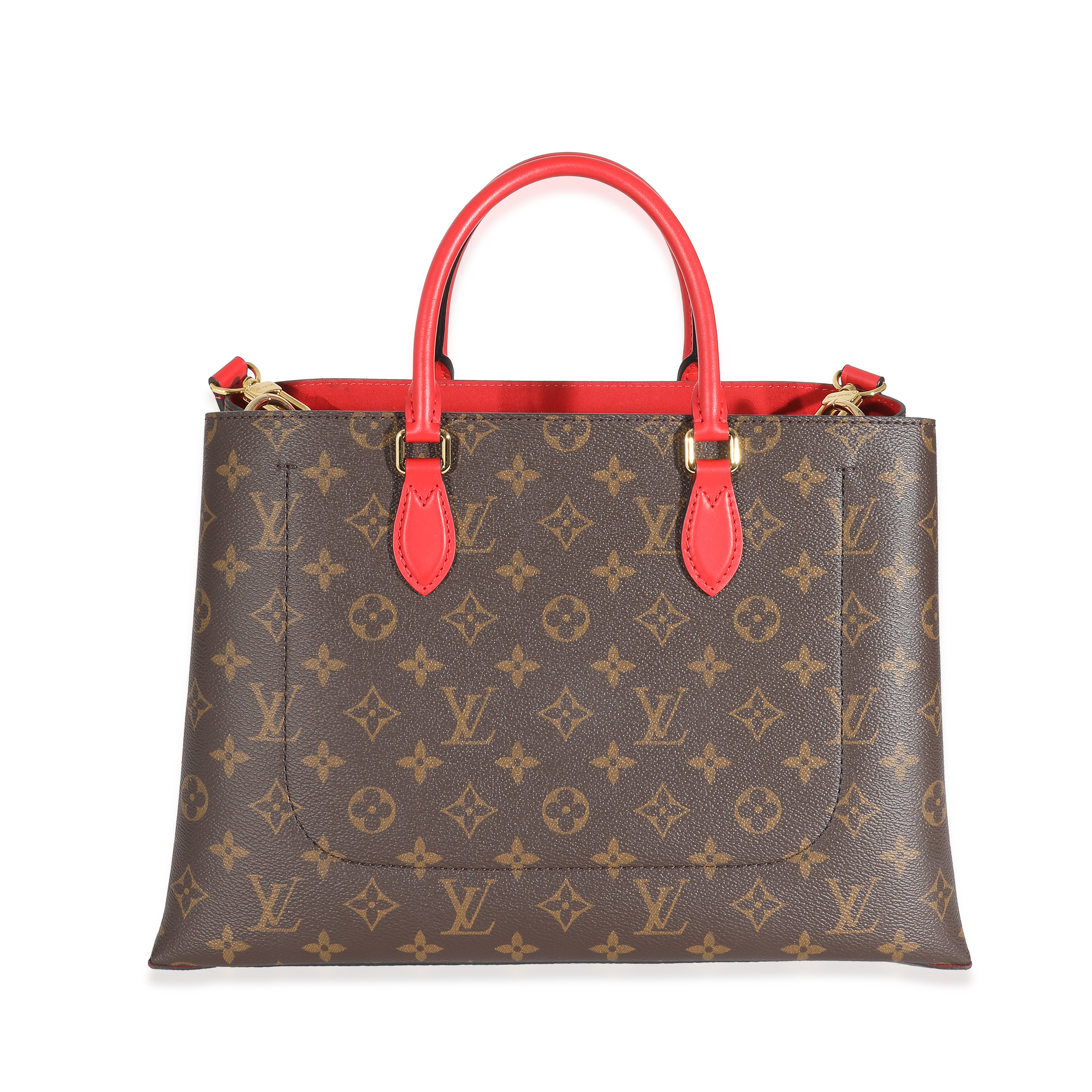 Louis Vuitton Coquelicot Monogram Canvas Flower Tote-3