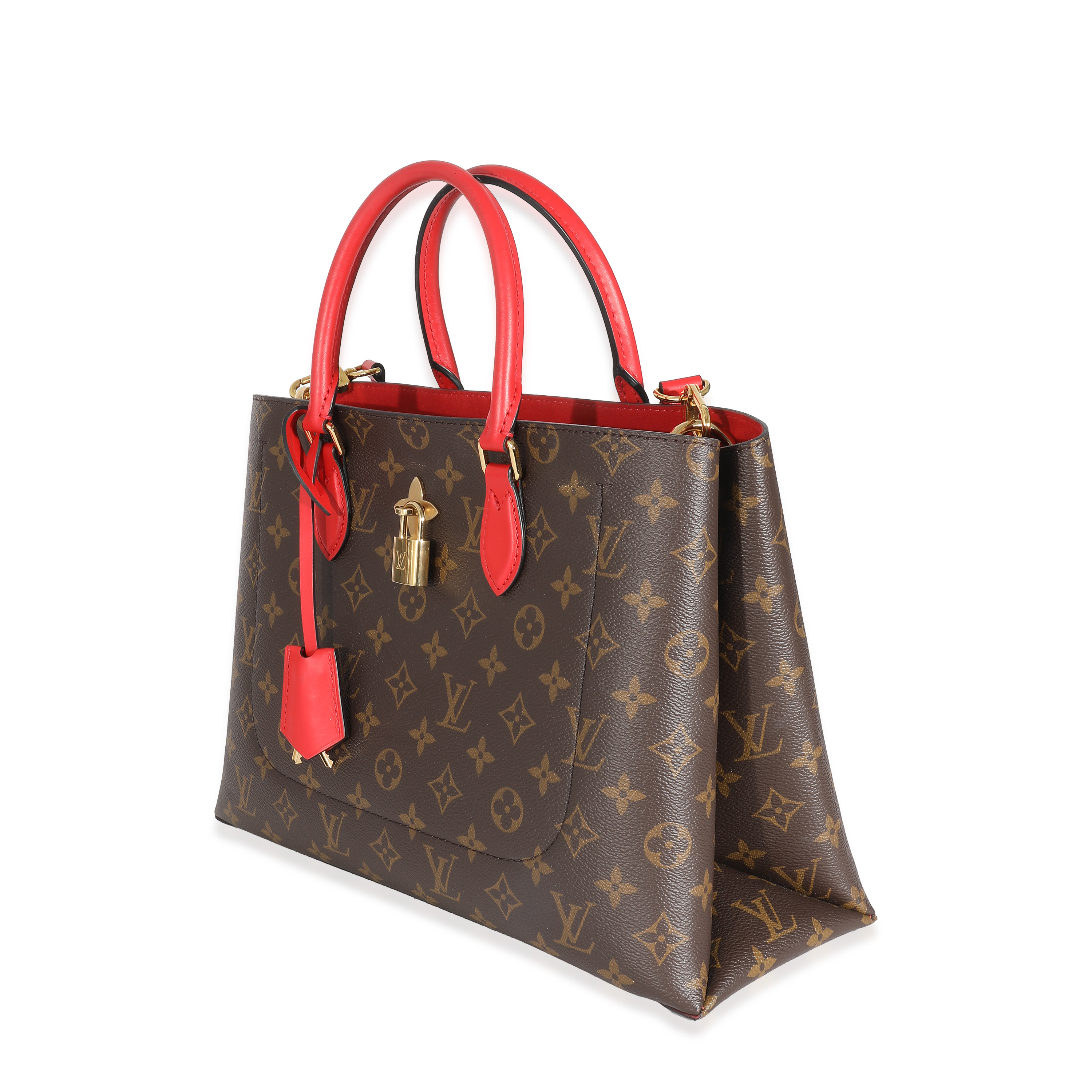 Louis Vuitton Coquelicot Monogram Canvas Flower Tote-1