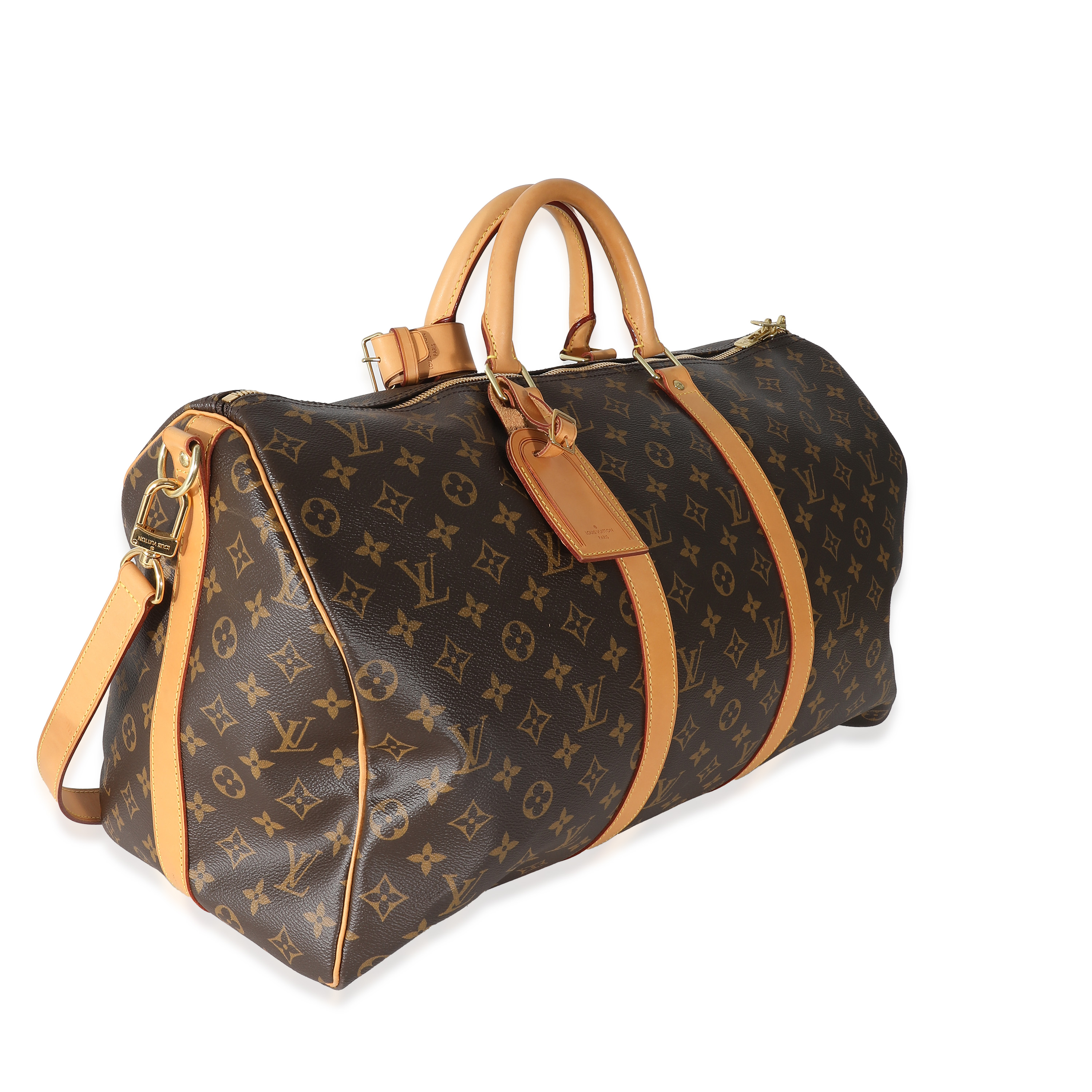 Louis Vuitton Monogram Canvas Keepall Bandoulière 50-2