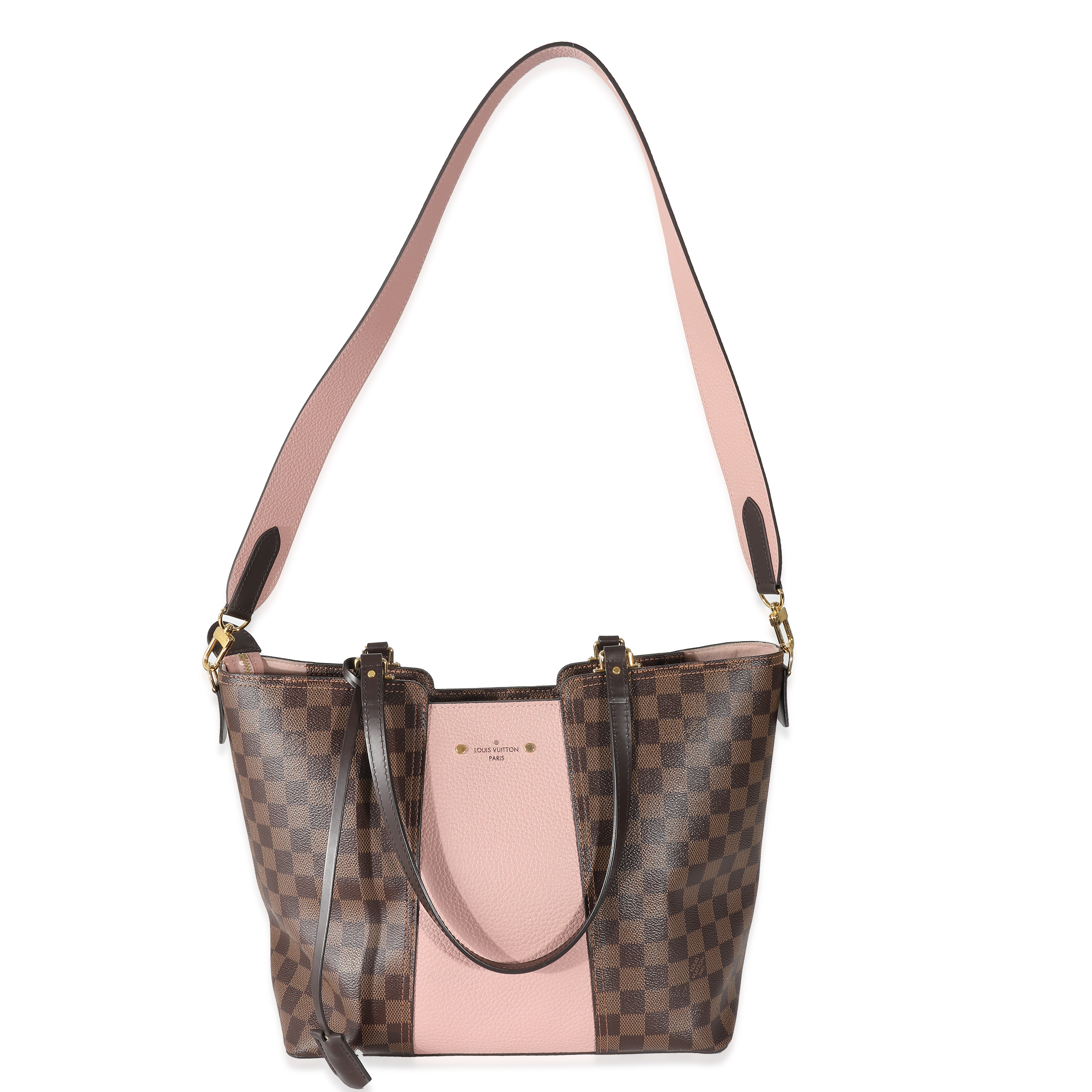Louis Vuitton Magnolia Damier Ebene Canvas Jersey Tote-7