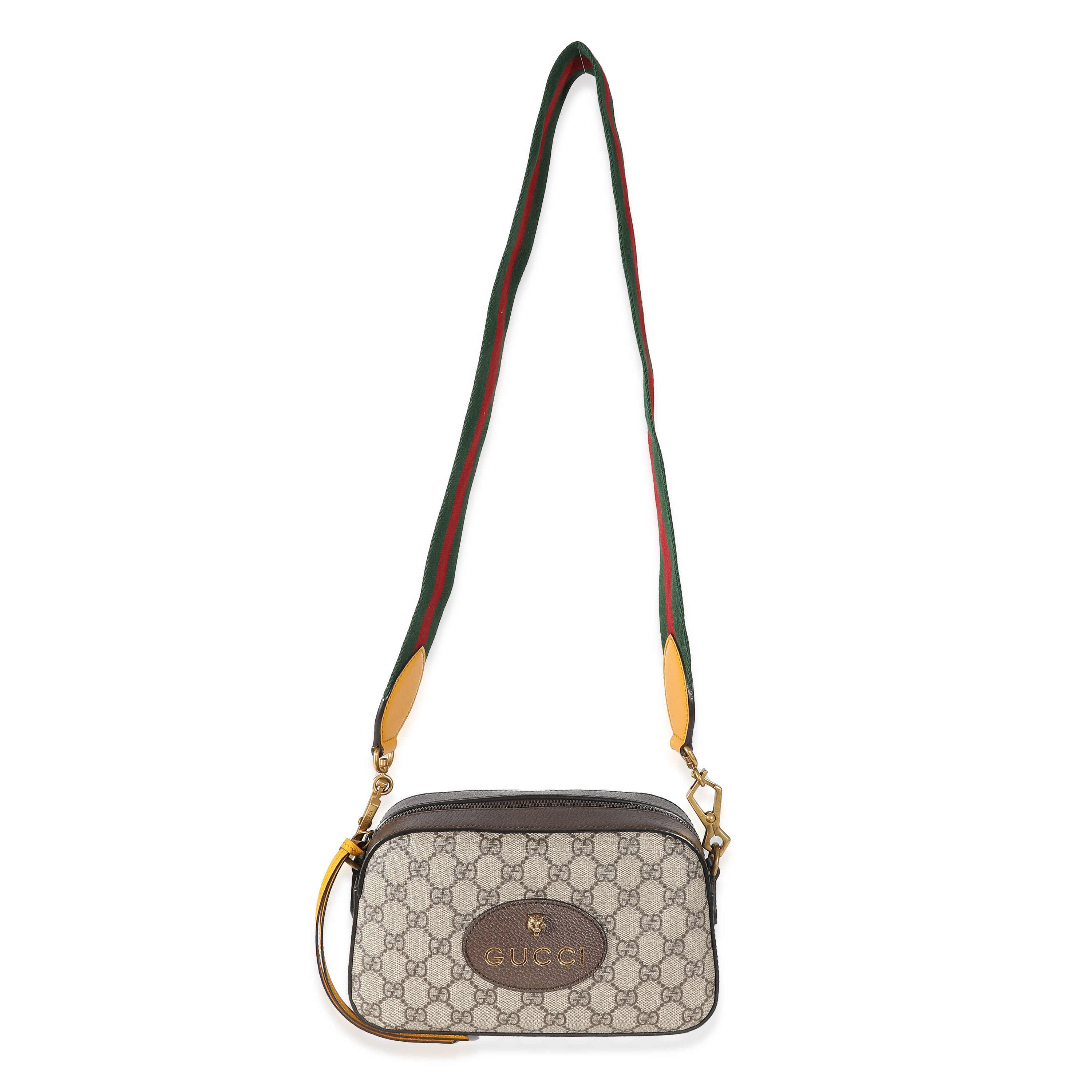 Gucci Beige Vintage GG Supreme Canvas Neo Messenger-7