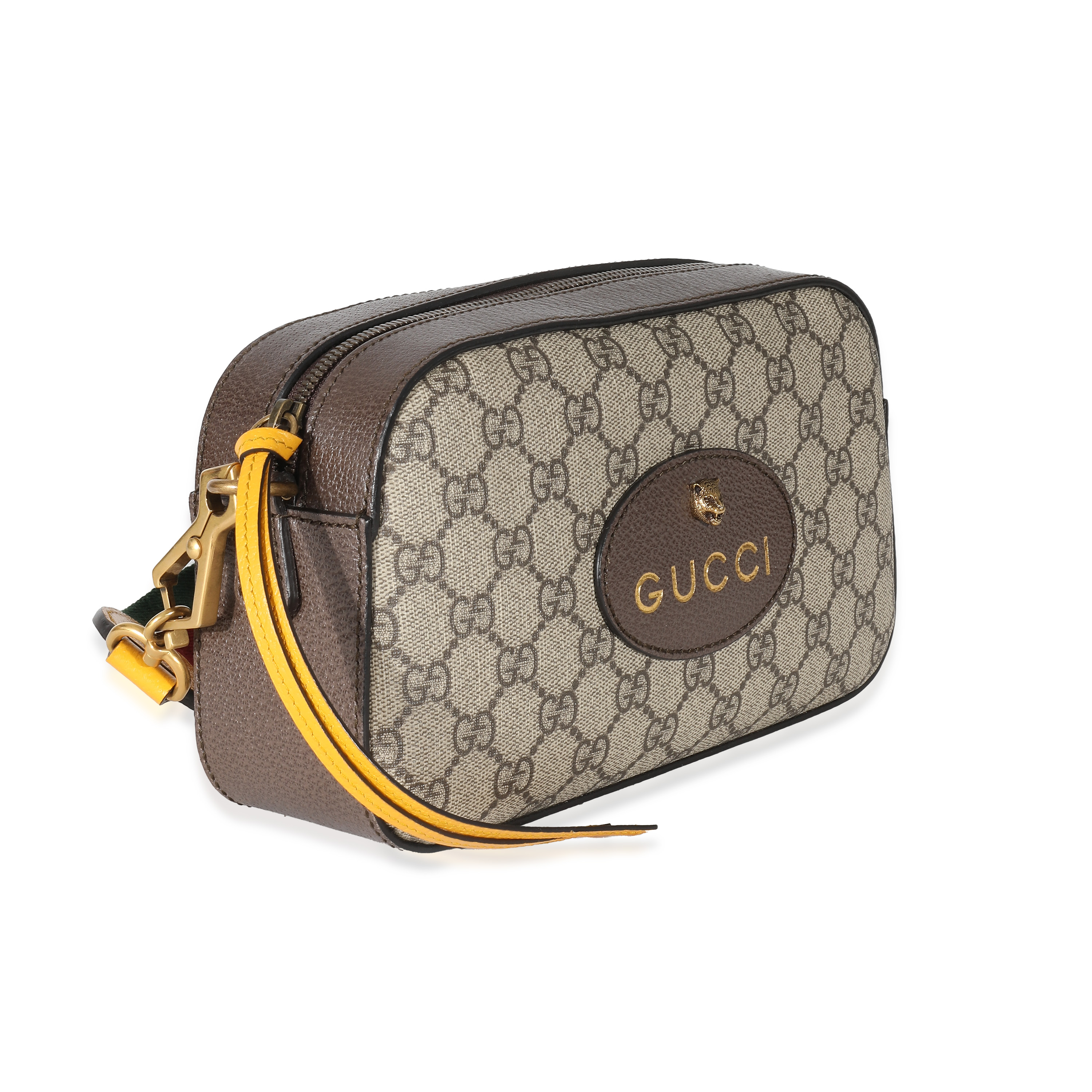 Gucci Beige Vintage GG Supreme Canvas Neo Messenger-2