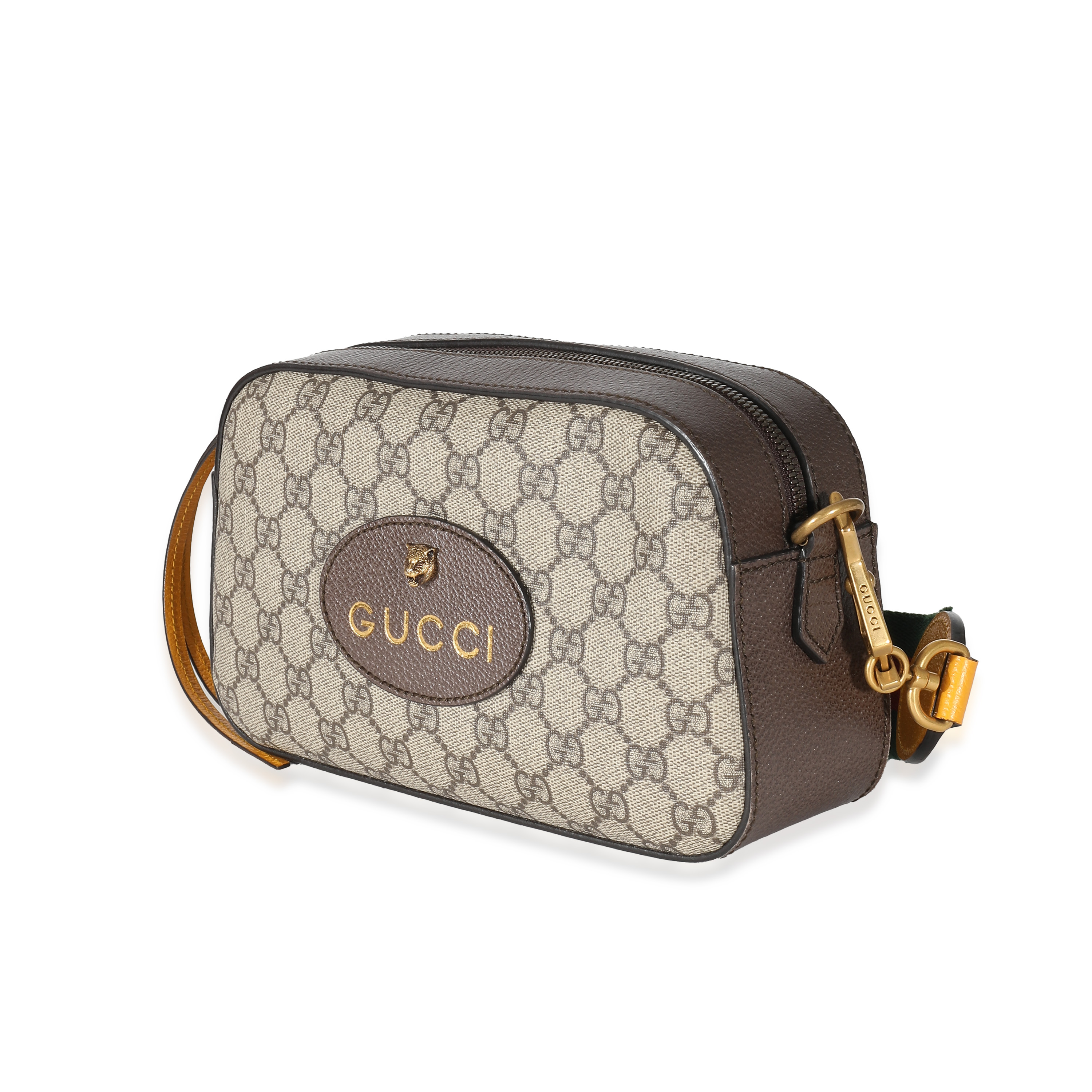 Gucci Beige Vintage GG Supreme Canvas Neo Messenger-1