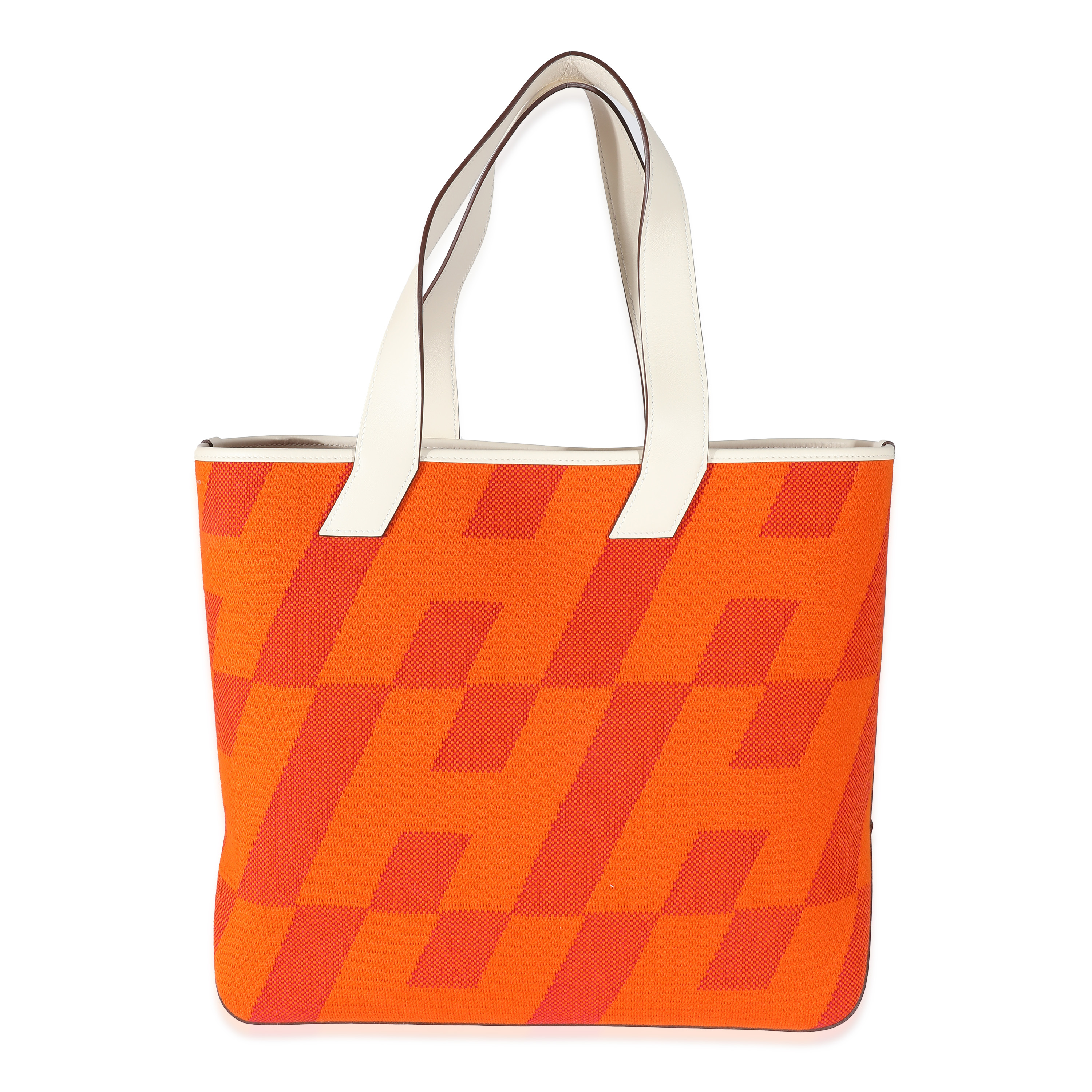 Hermès Nata Swift Feu Framboise Cabas H en Biais 40