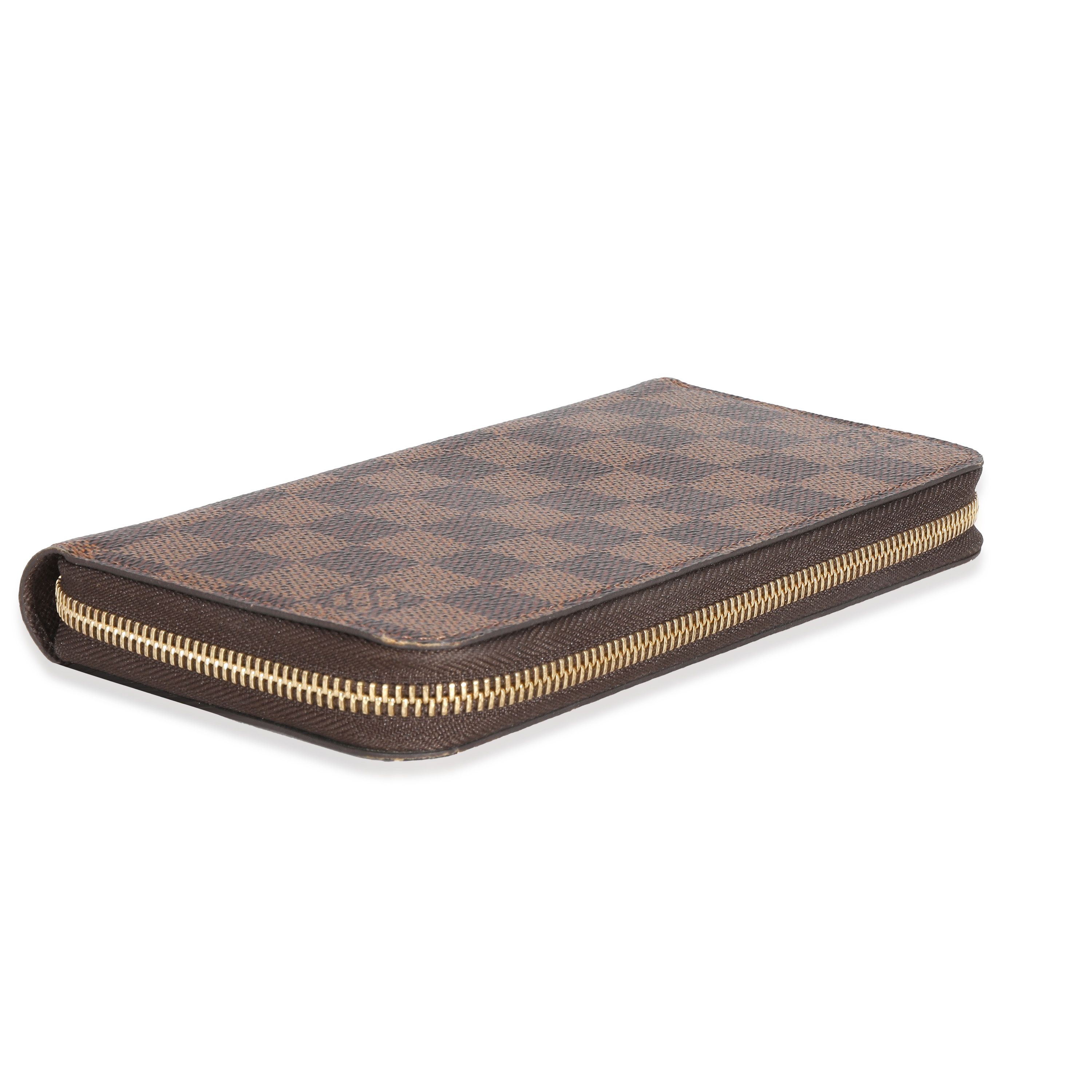 Louis Vuitton Damier Ebene Canvas Zippy Wallet-2