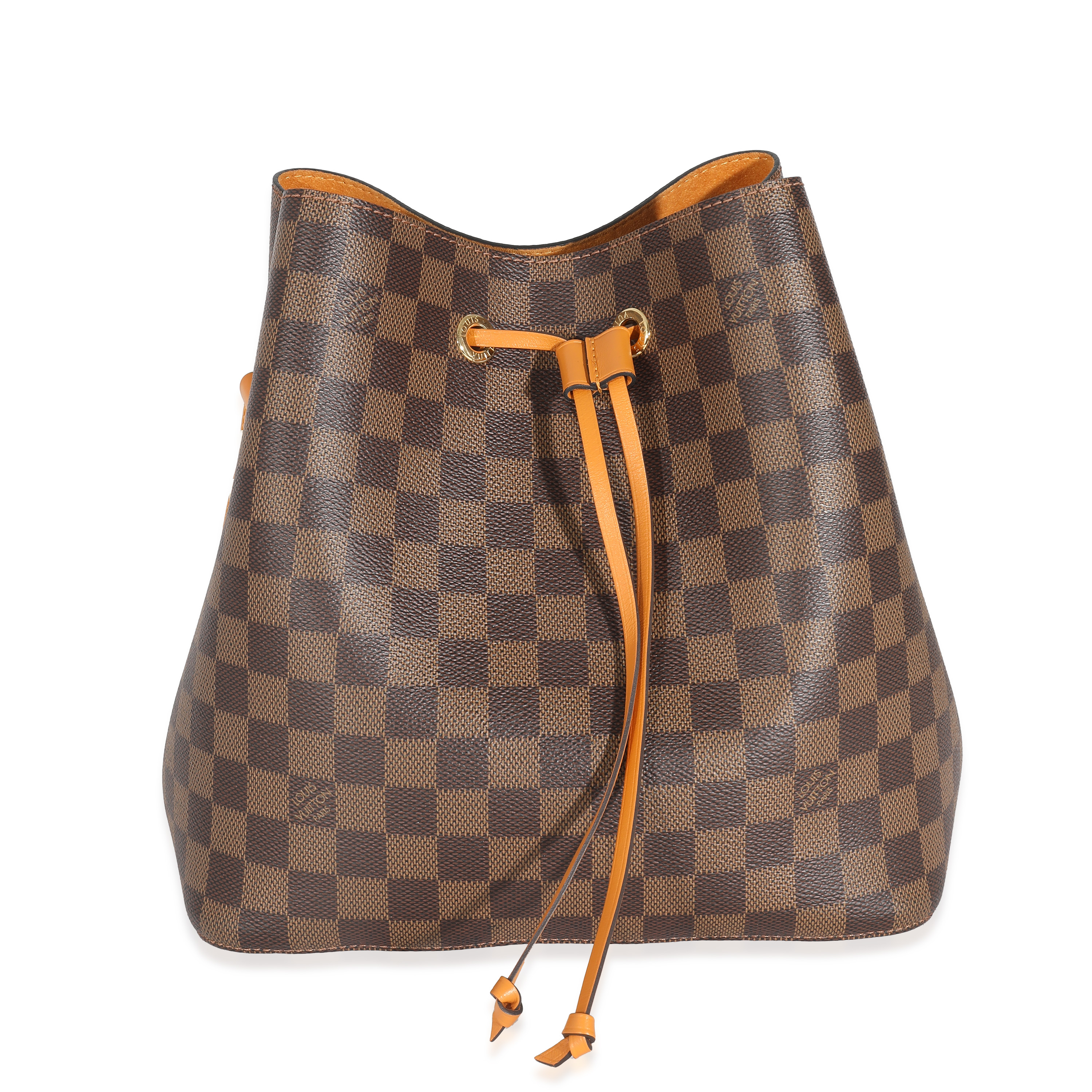 Louis Vuitton Safran Damier Ebene Canvas NéoNoé