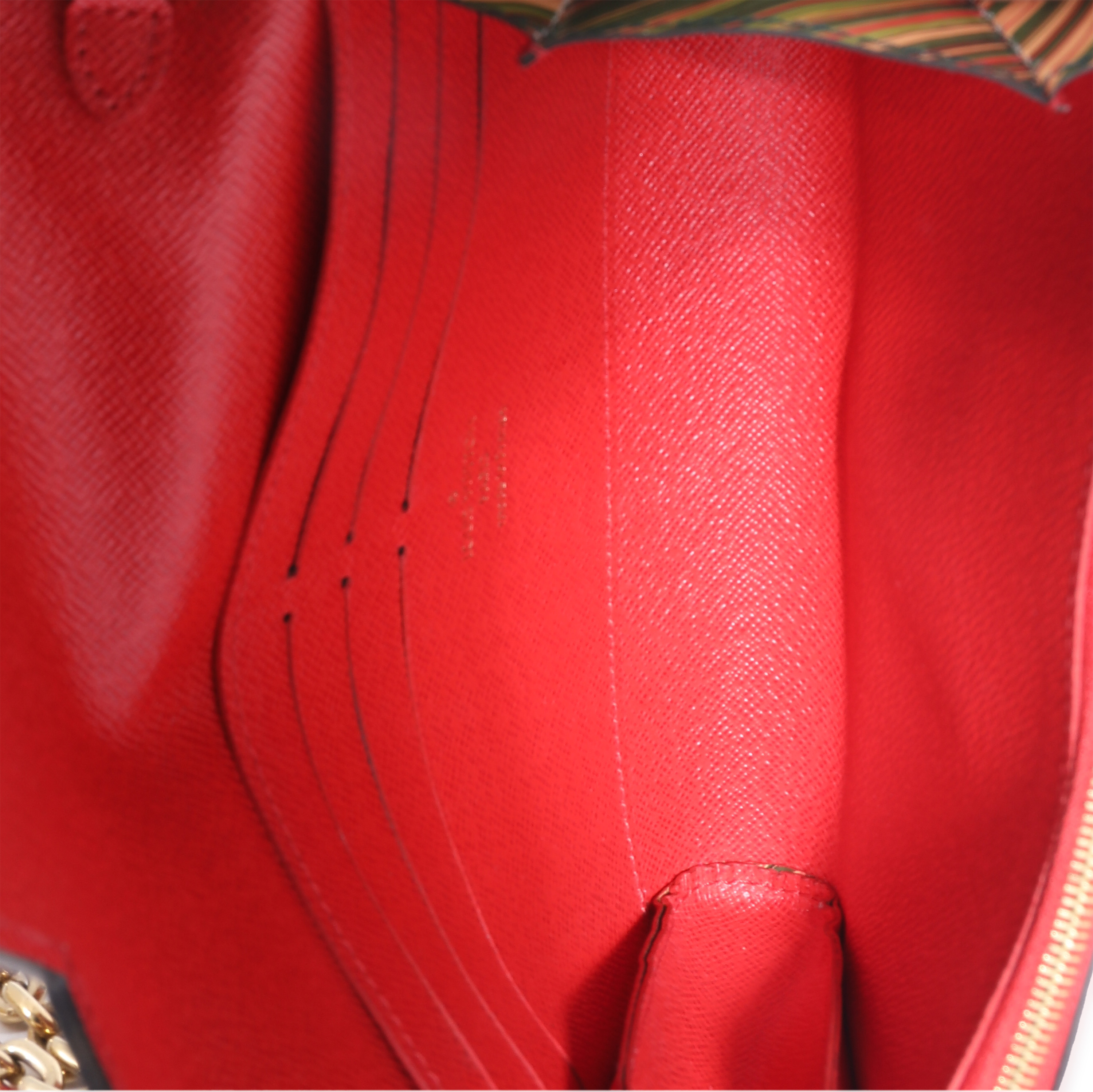 Louis Vuitton Epi Tropical Printed Twist Chain Wallet-8