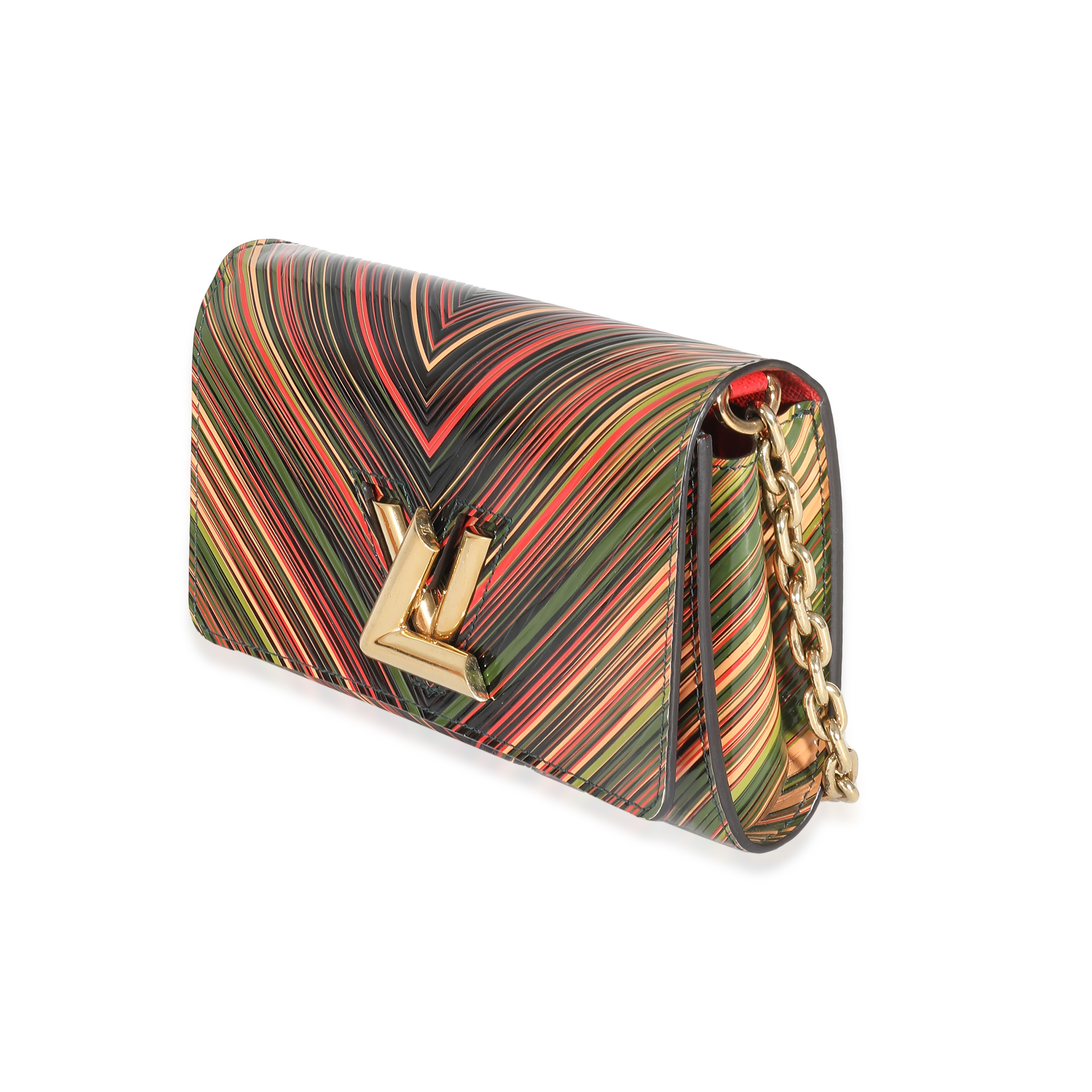 Louis Vuitton Epi Tropical Printed Twist Chain Wallet-1