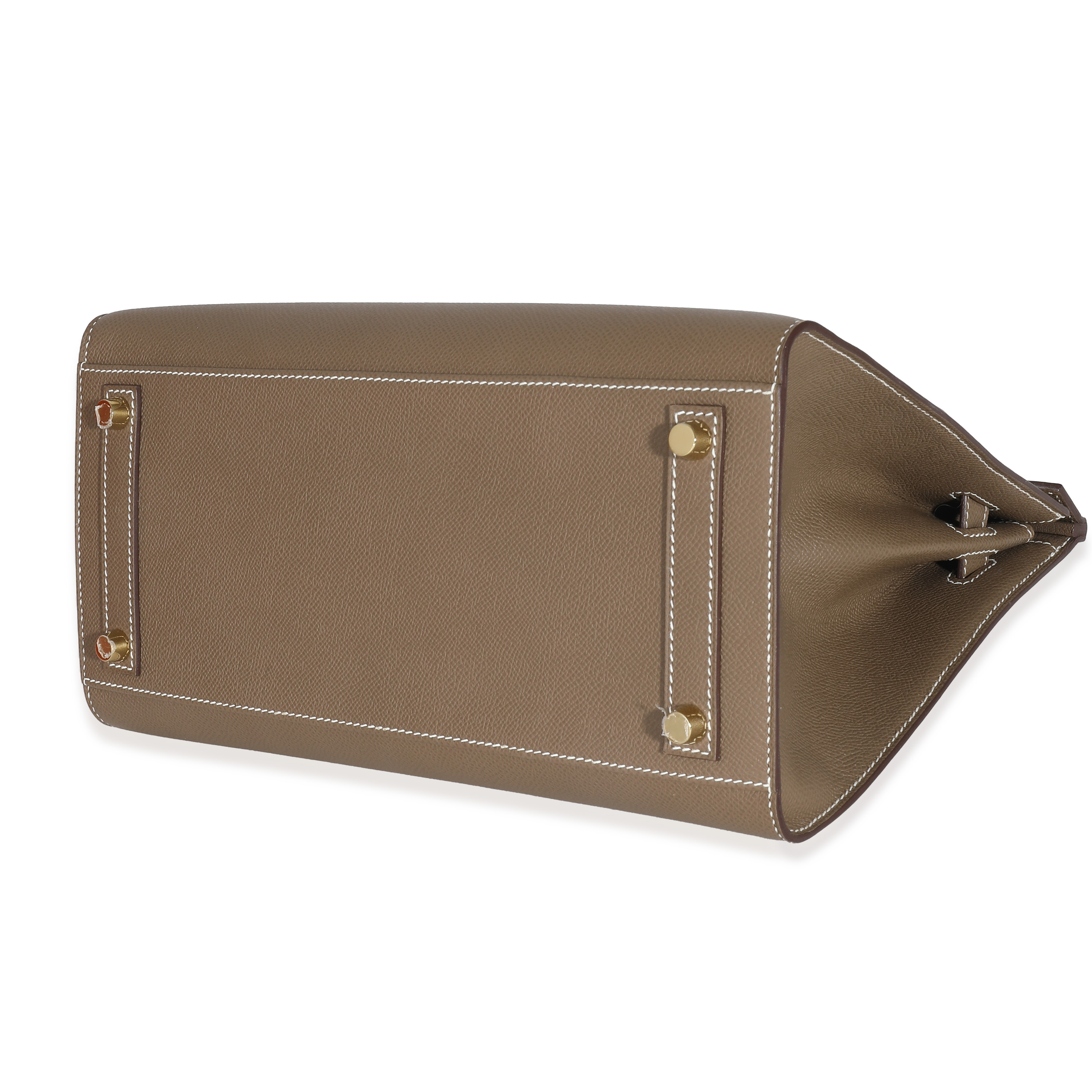 Hermès Etoupe Epsom Sellier Birkin 30 GHW-5