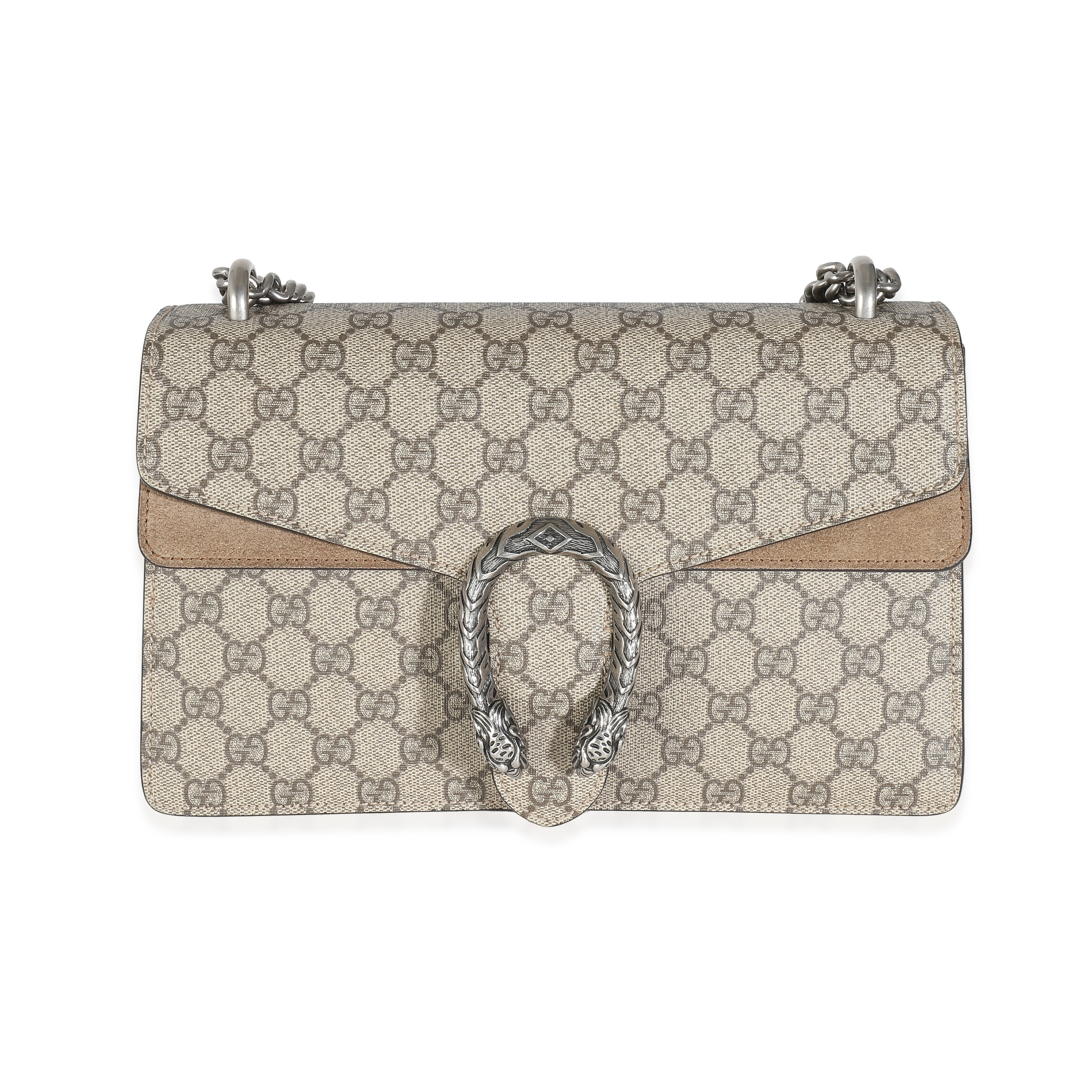 Gucci Beige GG Supreme Canvas Small Dionysus Gucci Beige GG Supreme Canvas Small Dionysus-0