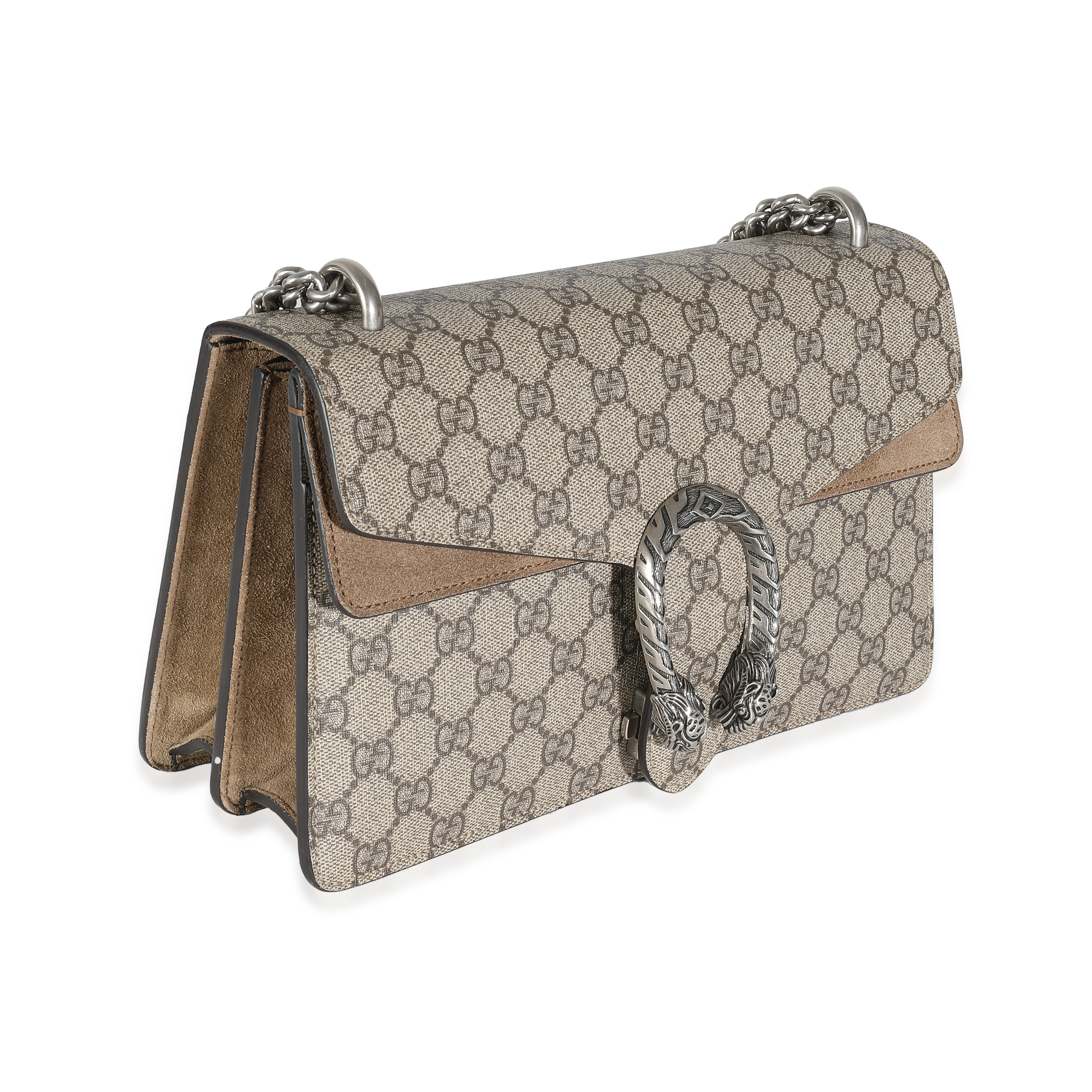 Gucci Beige GG Supreme Canvas Small Dionysus Gucci Beige GG Supreme Canvas Small Dionysus-3