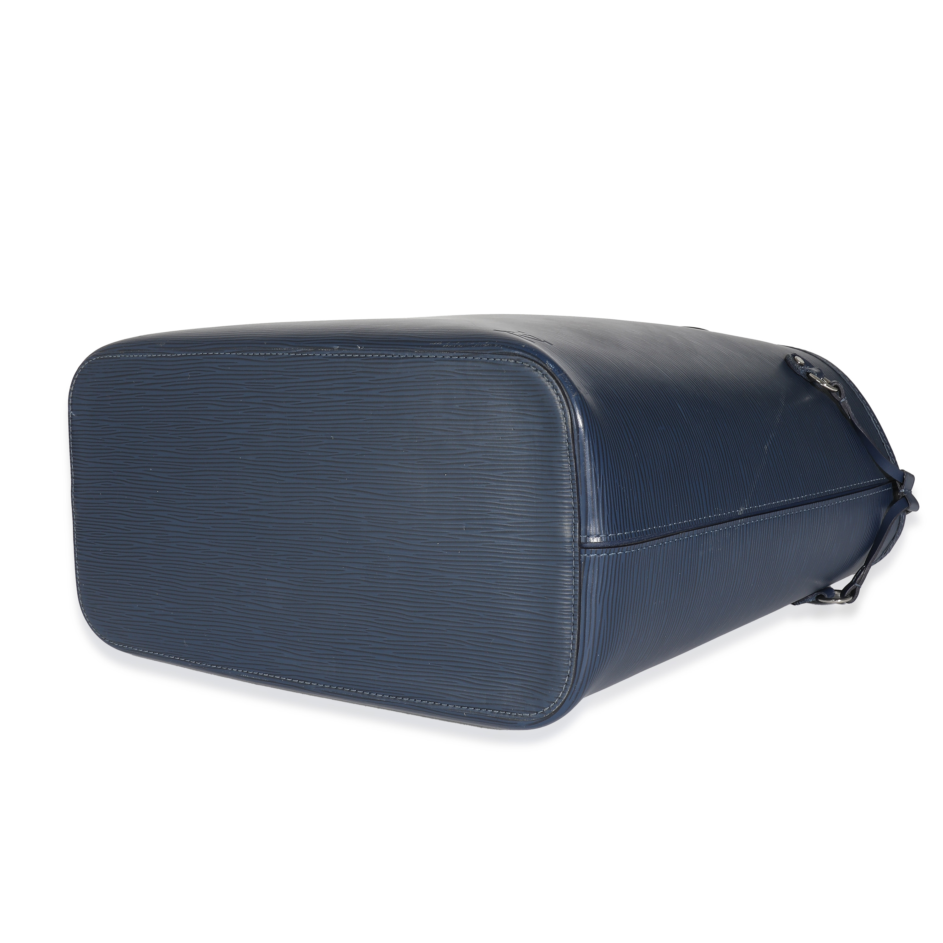 Louis Vuitton Blue Marine Epi Neverfull MM-5